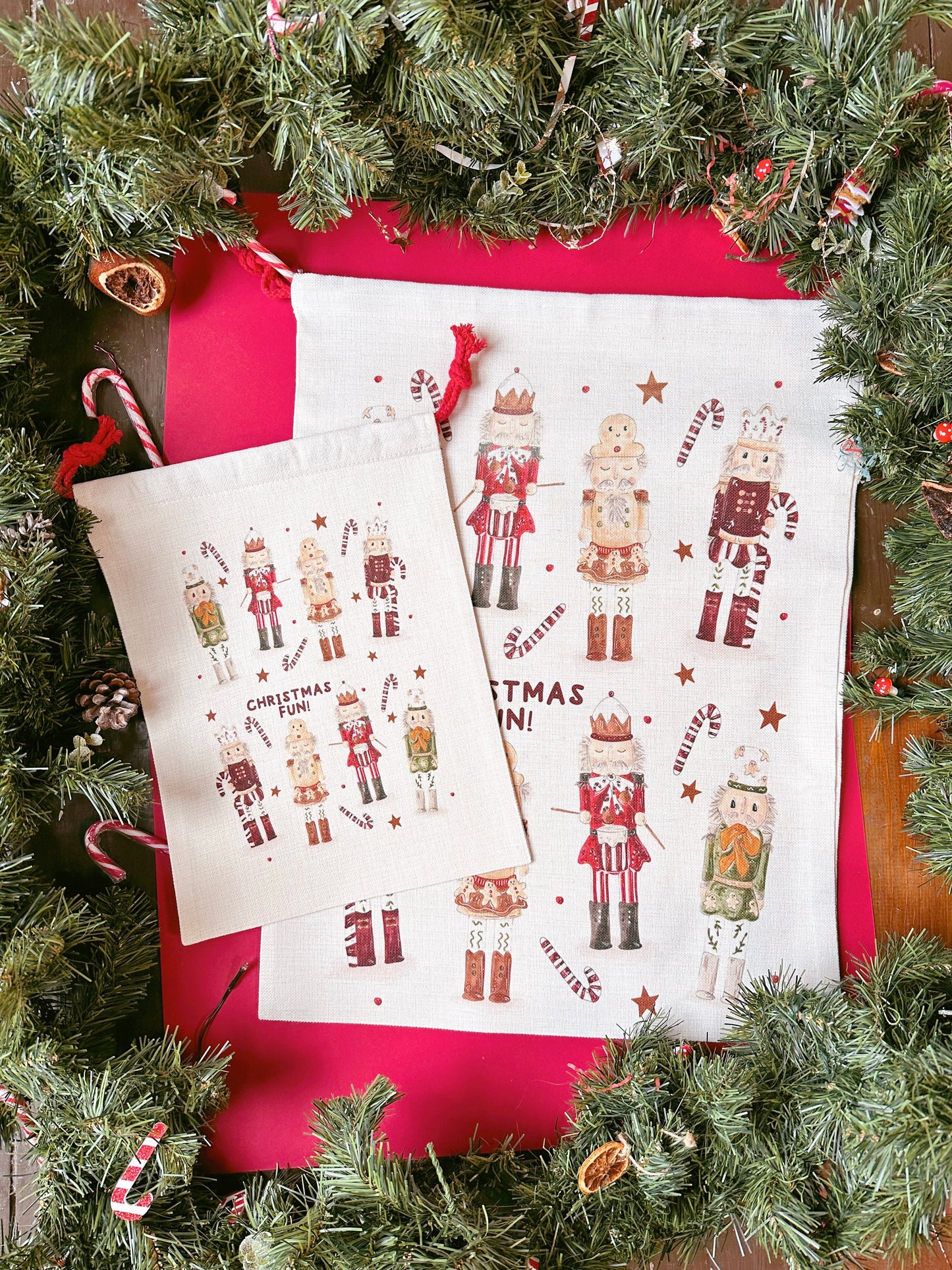 Santa Sack - Nutcracker