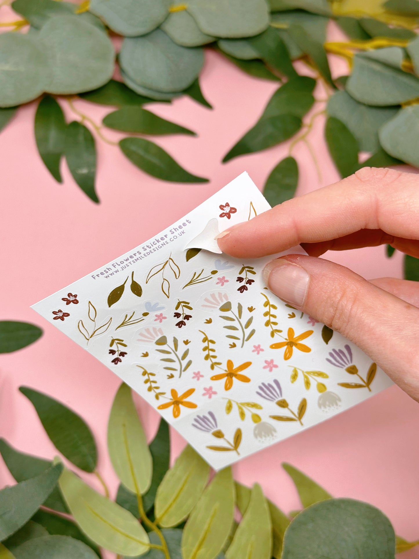 Spring Flowers Sticker Sheet