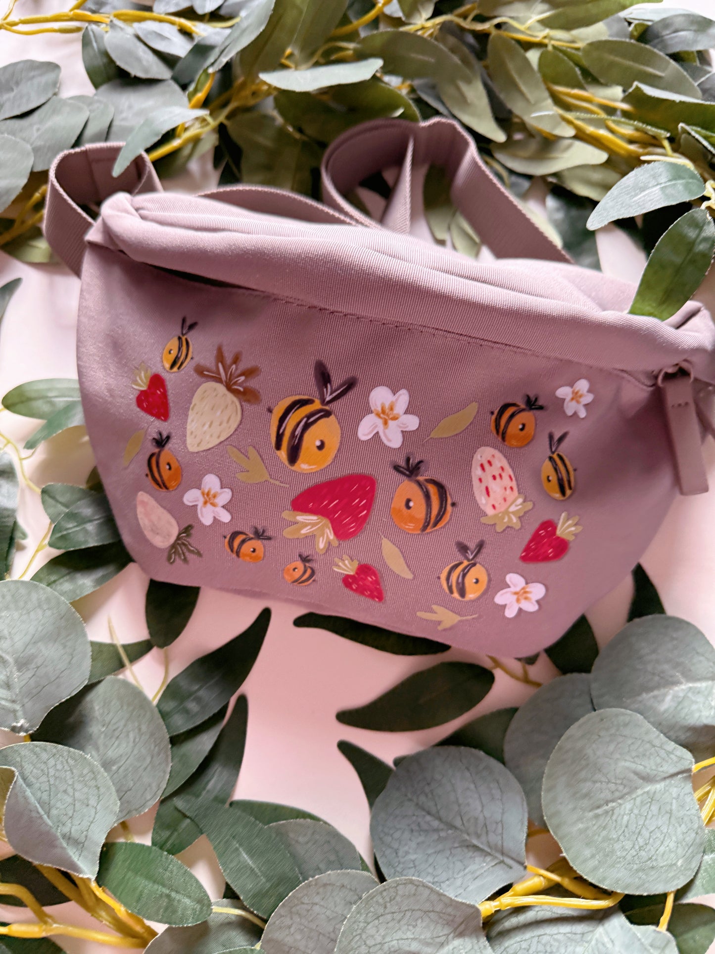 Strawberry Bee Bum Bag