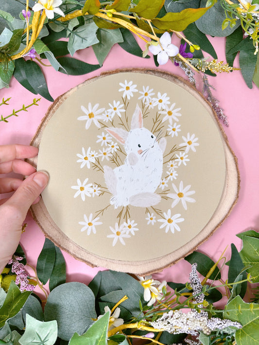 Daisy Rabbit Mousemat