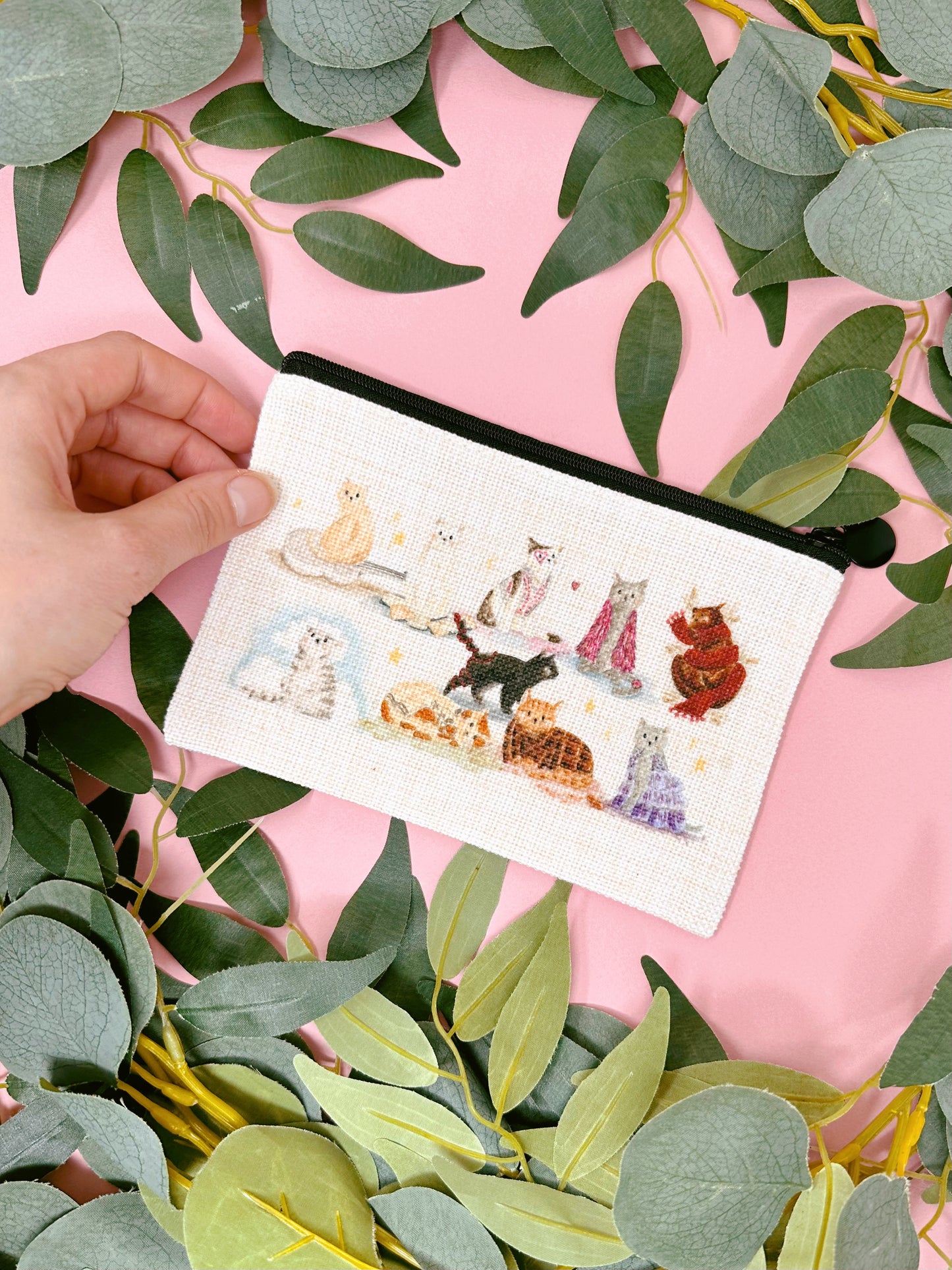 Cat Eras Zip Case