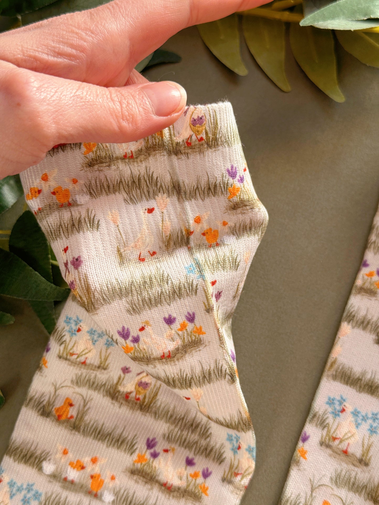 Spring Duck Sock