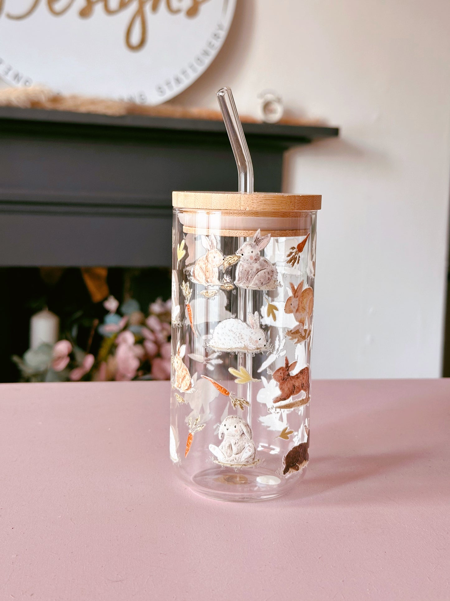 Rabbit Glass Tumbler