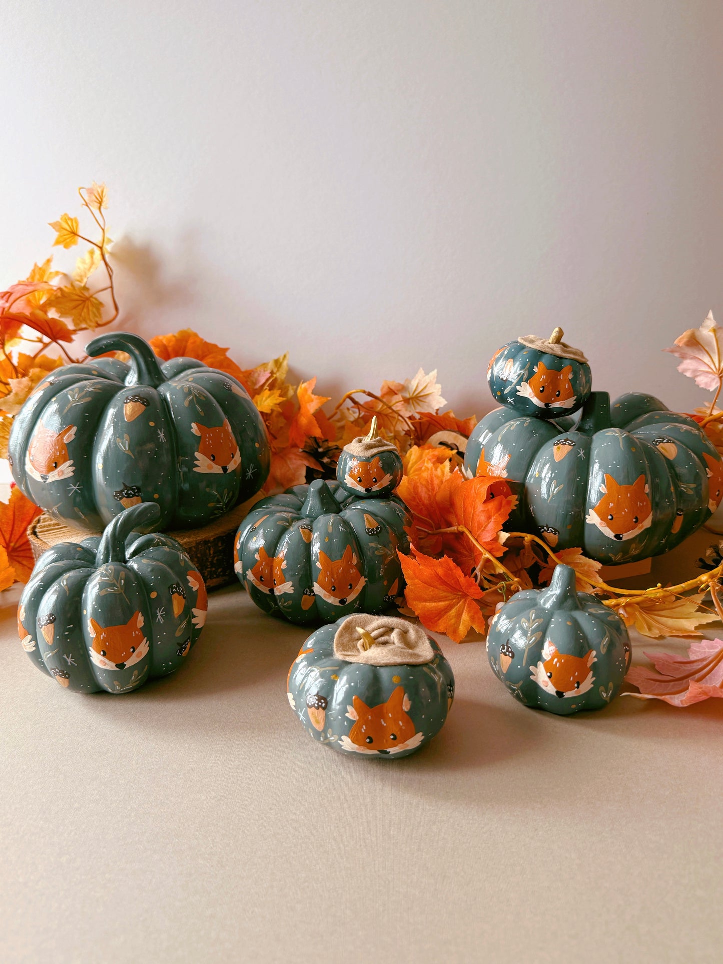 Fox Pumpkins