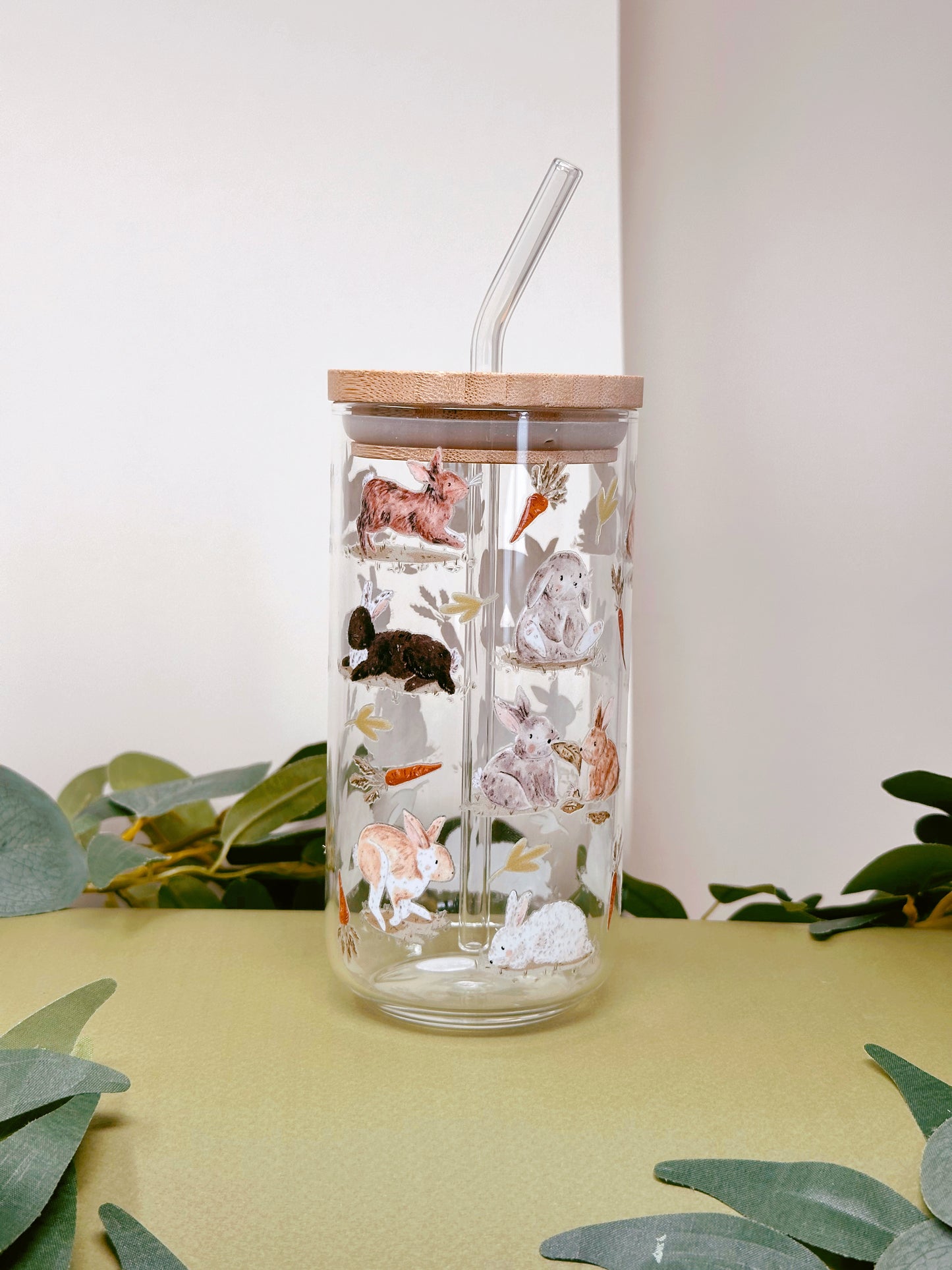 Rabbit Glass Tumbler