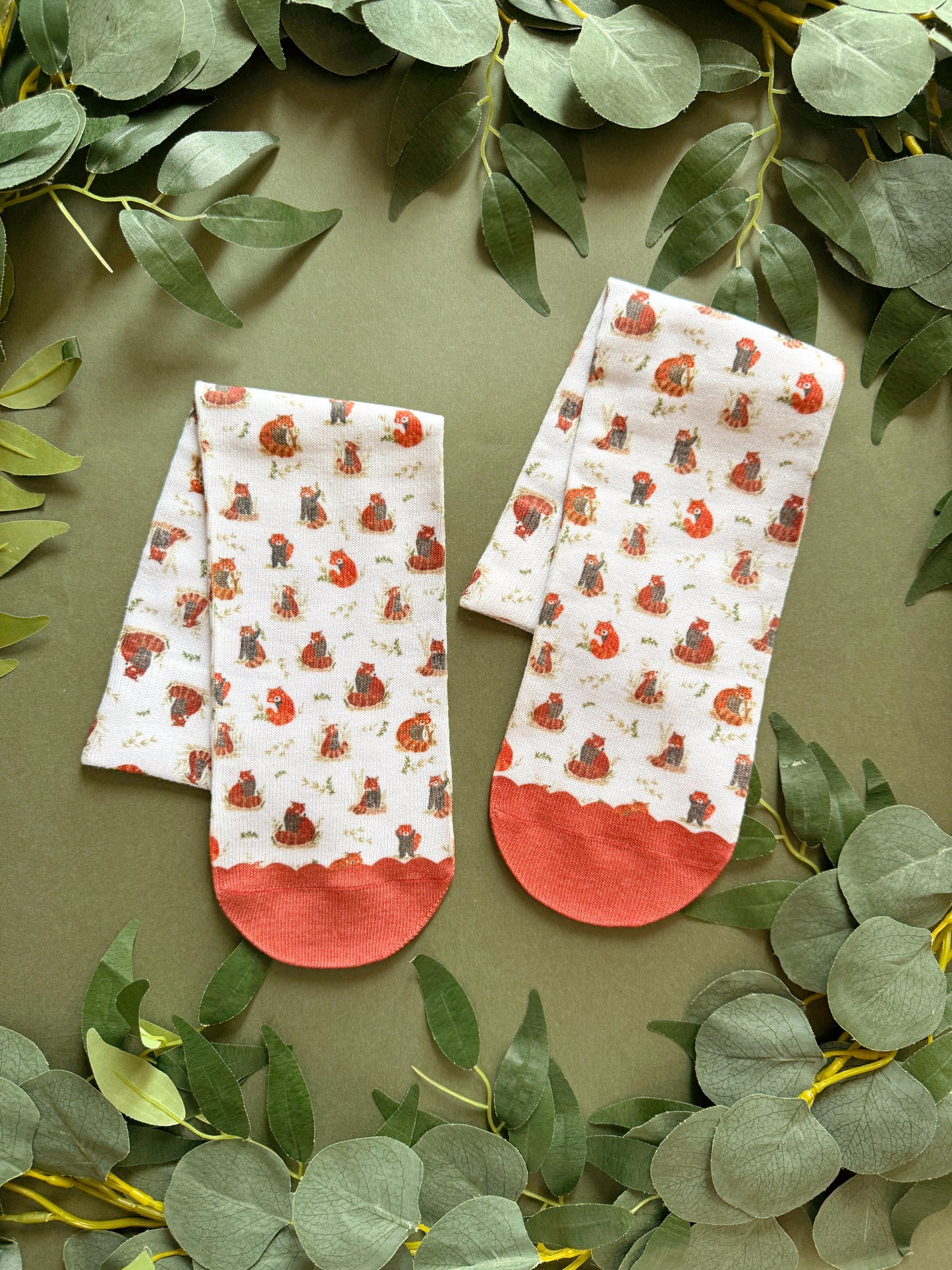 Red Panda Sock