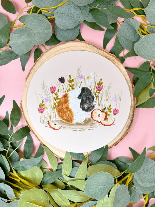 Apple Guinea Pig Mousemat