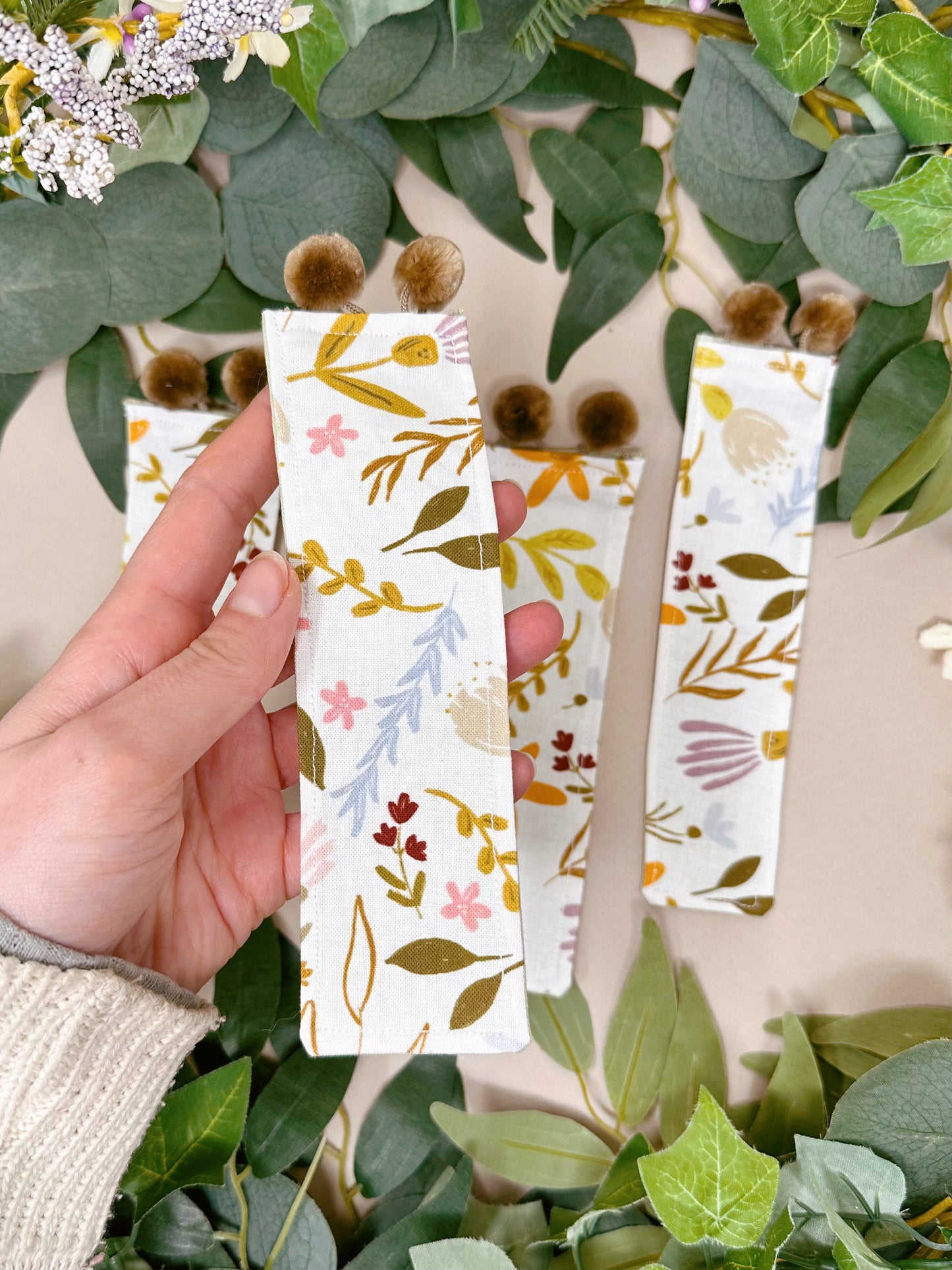 Fresh Flowers Bookmark