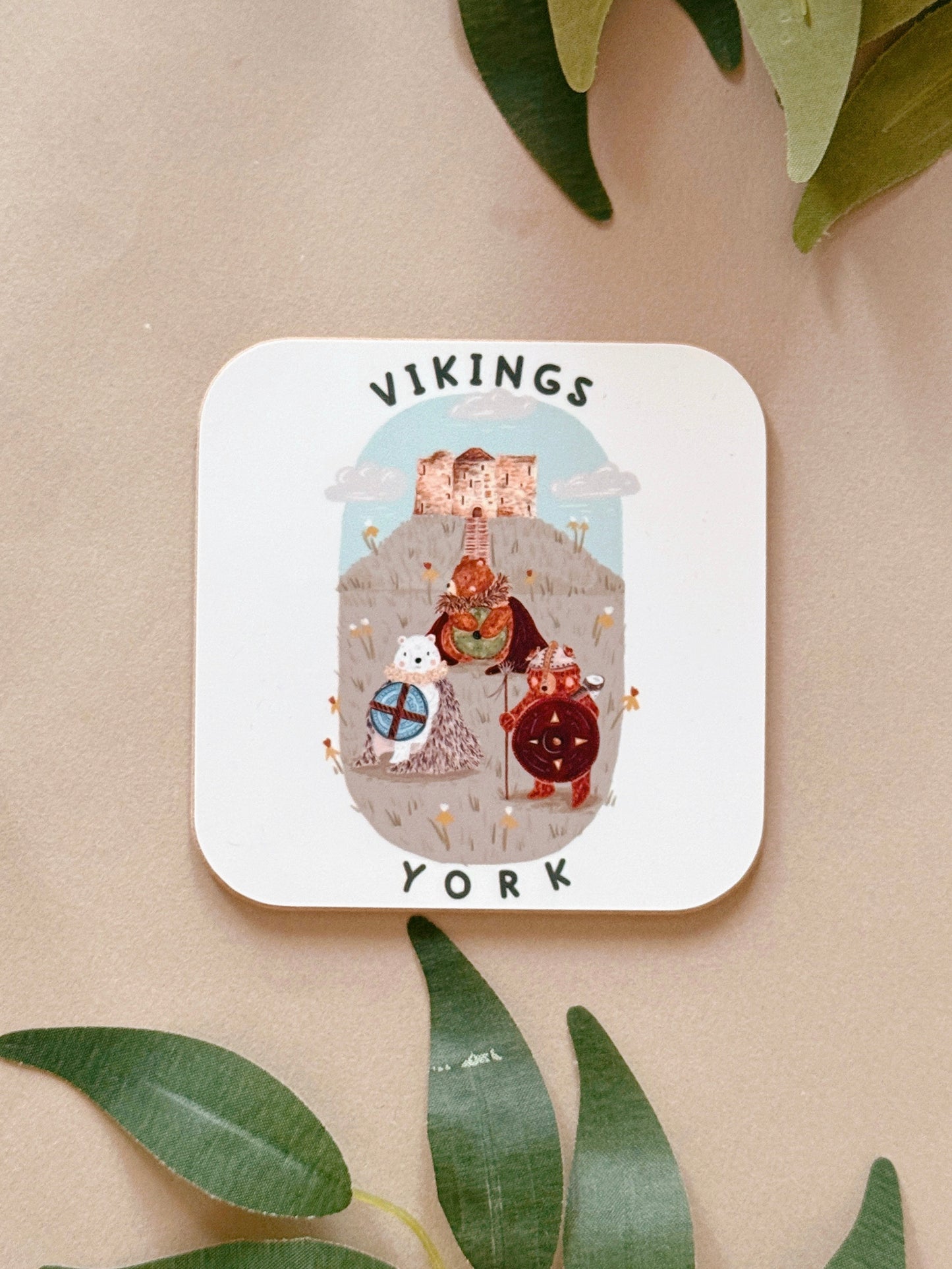 Viking Bear Coaster