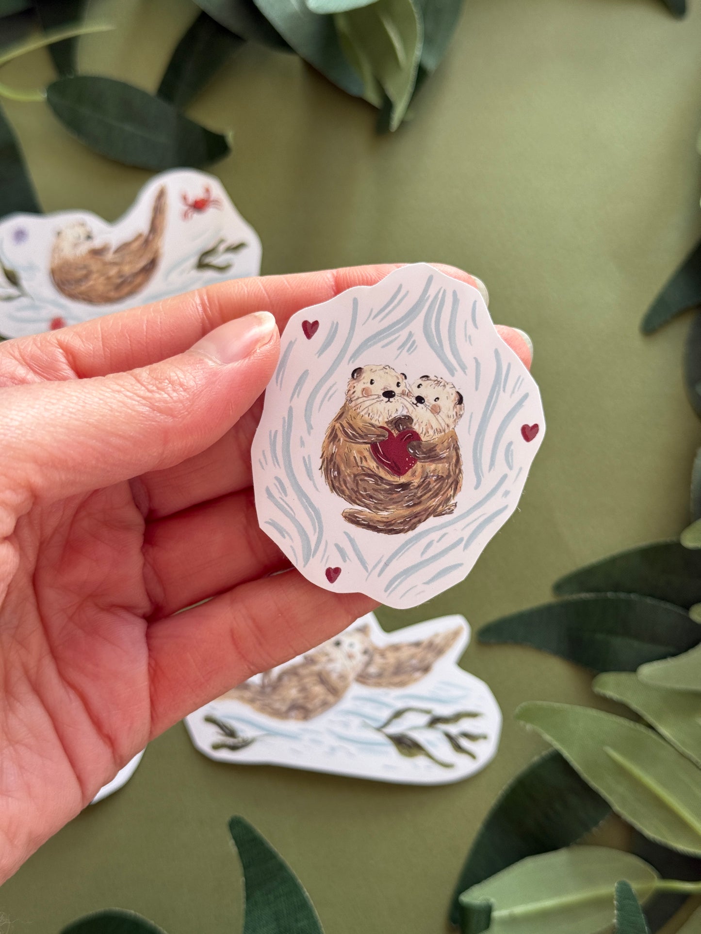 Sea Otter Sticker
