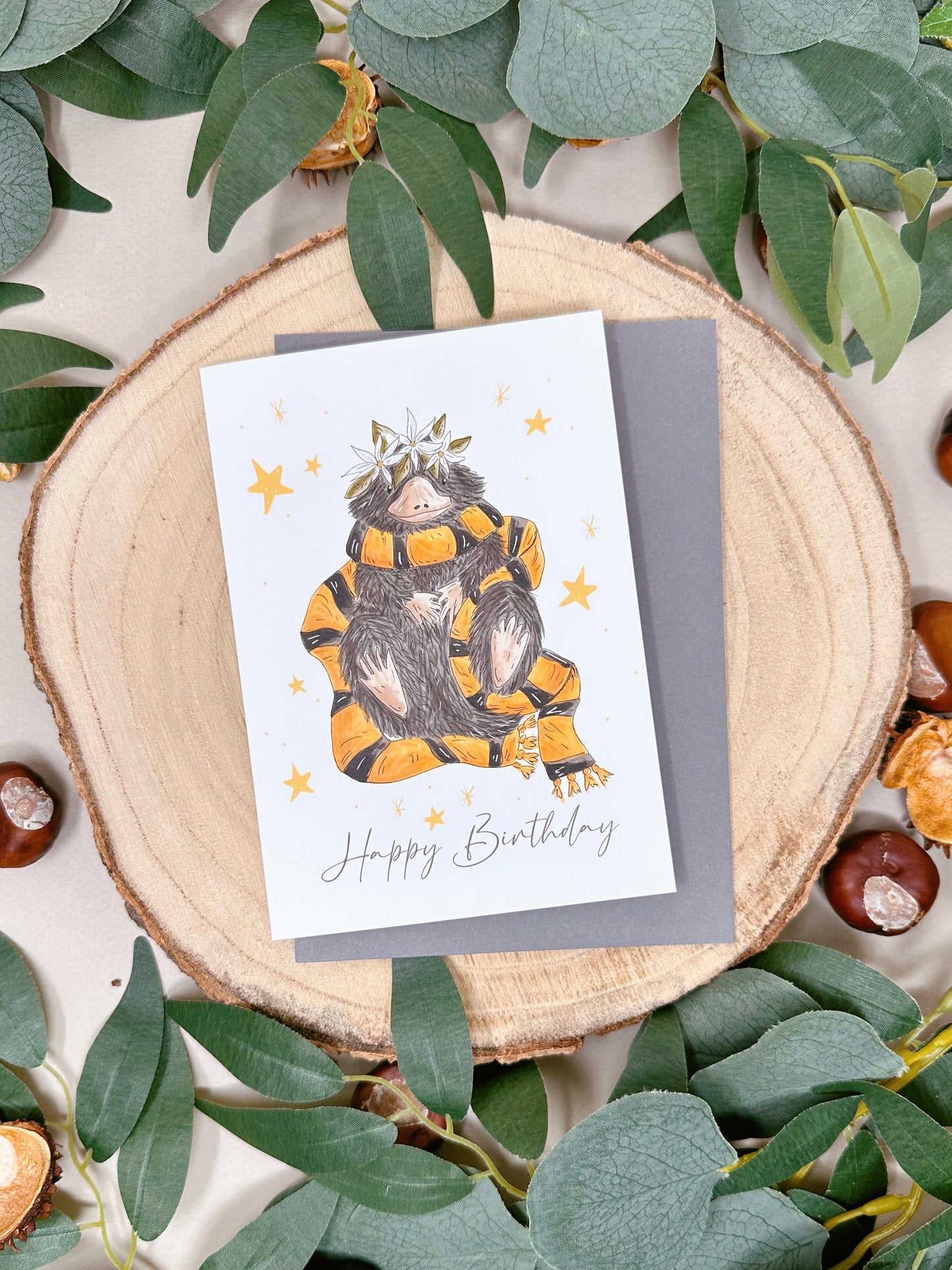 Platypus Birthday Card
