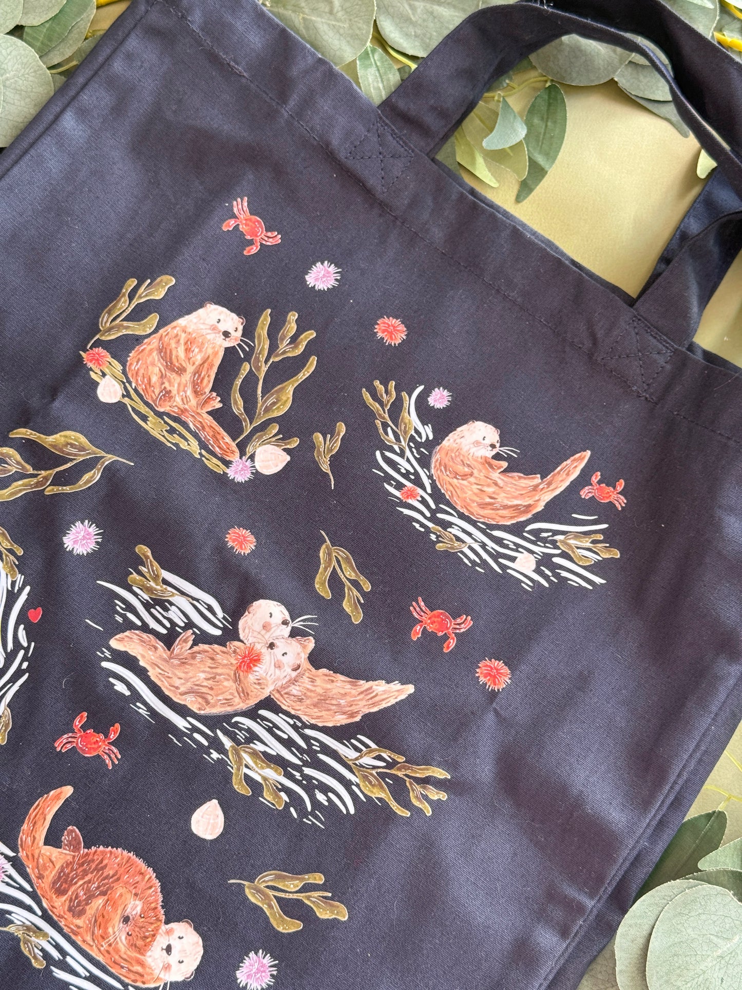 Otter Giant Tote Bag