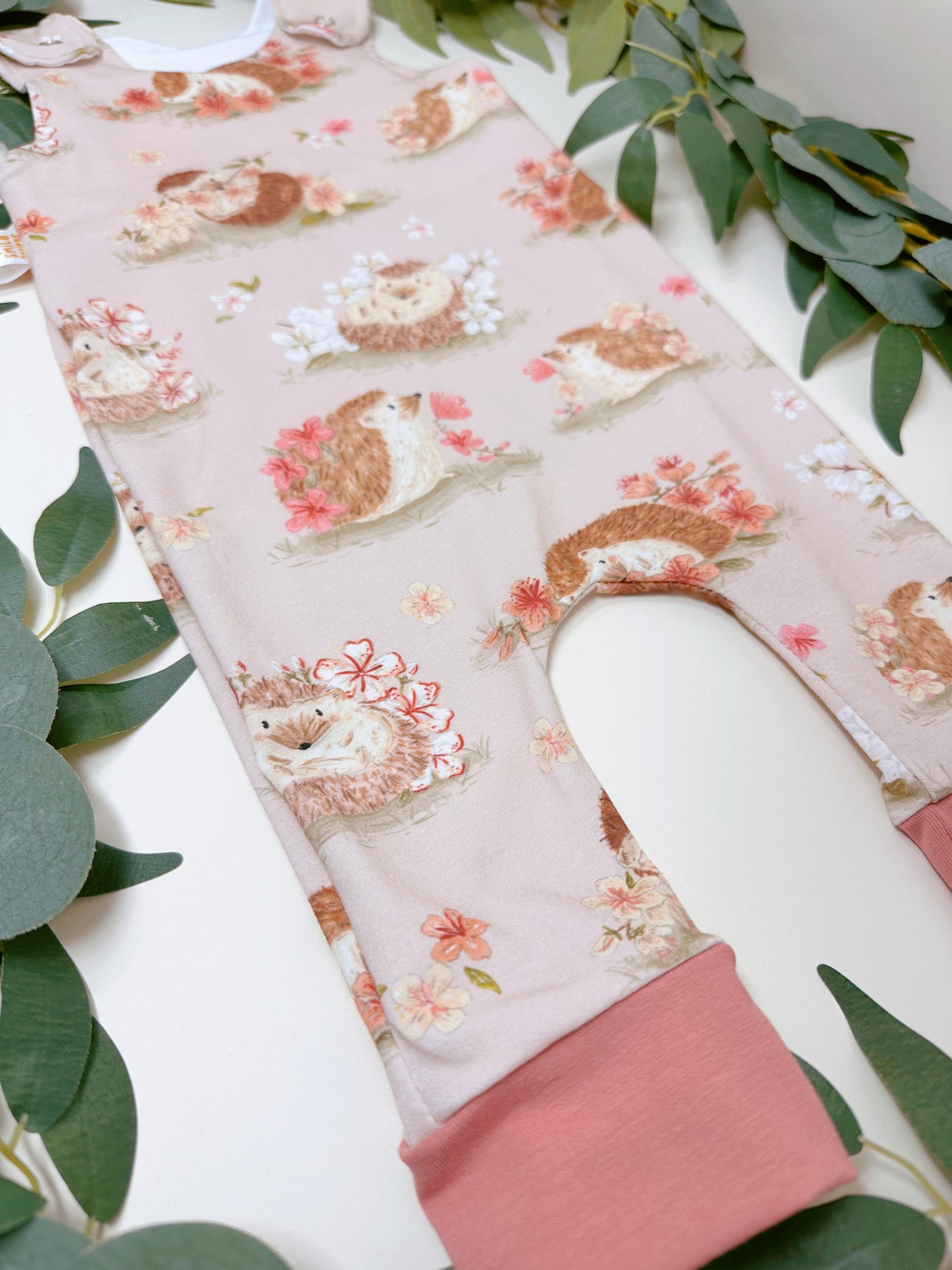 Sakura Hedgehog Romper