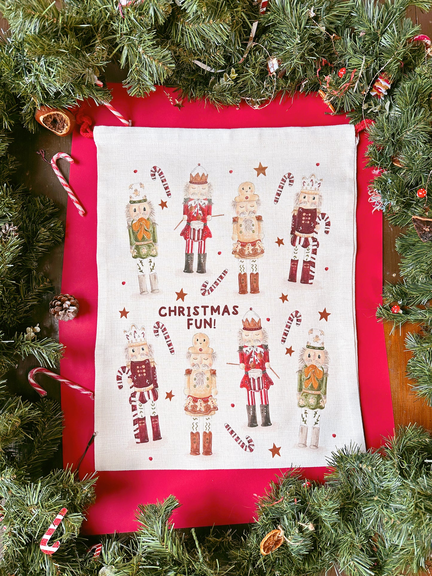 Santa Sack - Nutcracker