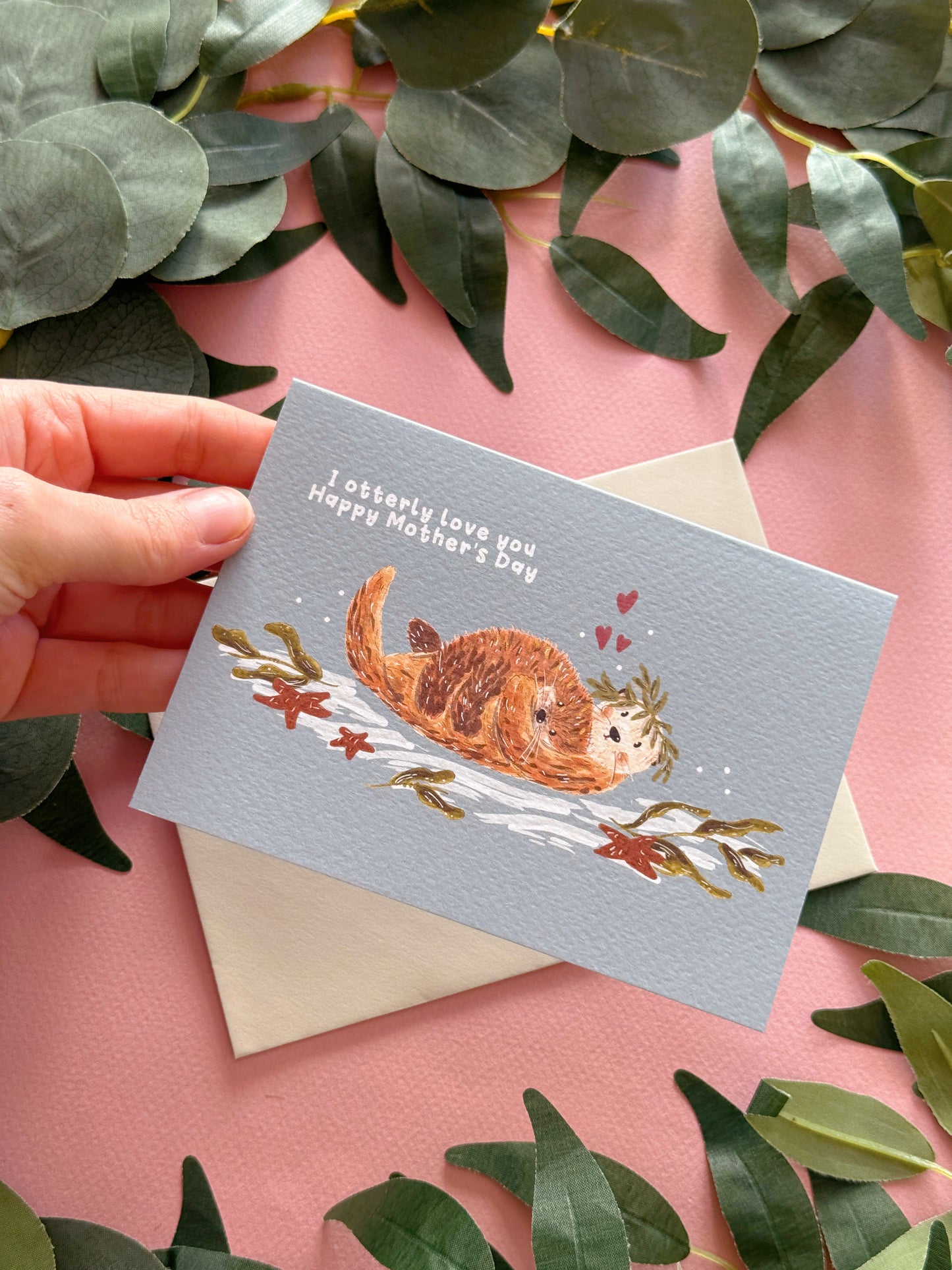 Otter Mother’s Day Card