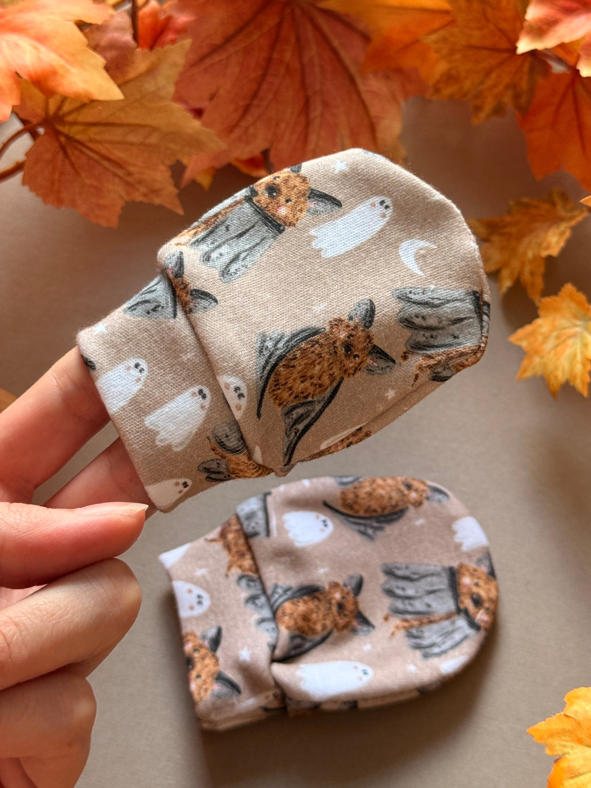 Bat Ghost Baby Hat
