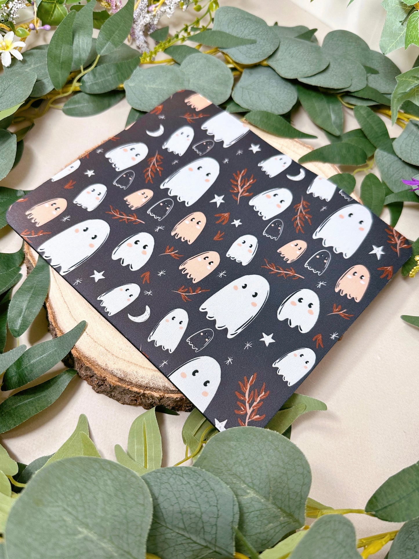 Spooky Ghost Mousemat - Rectangle