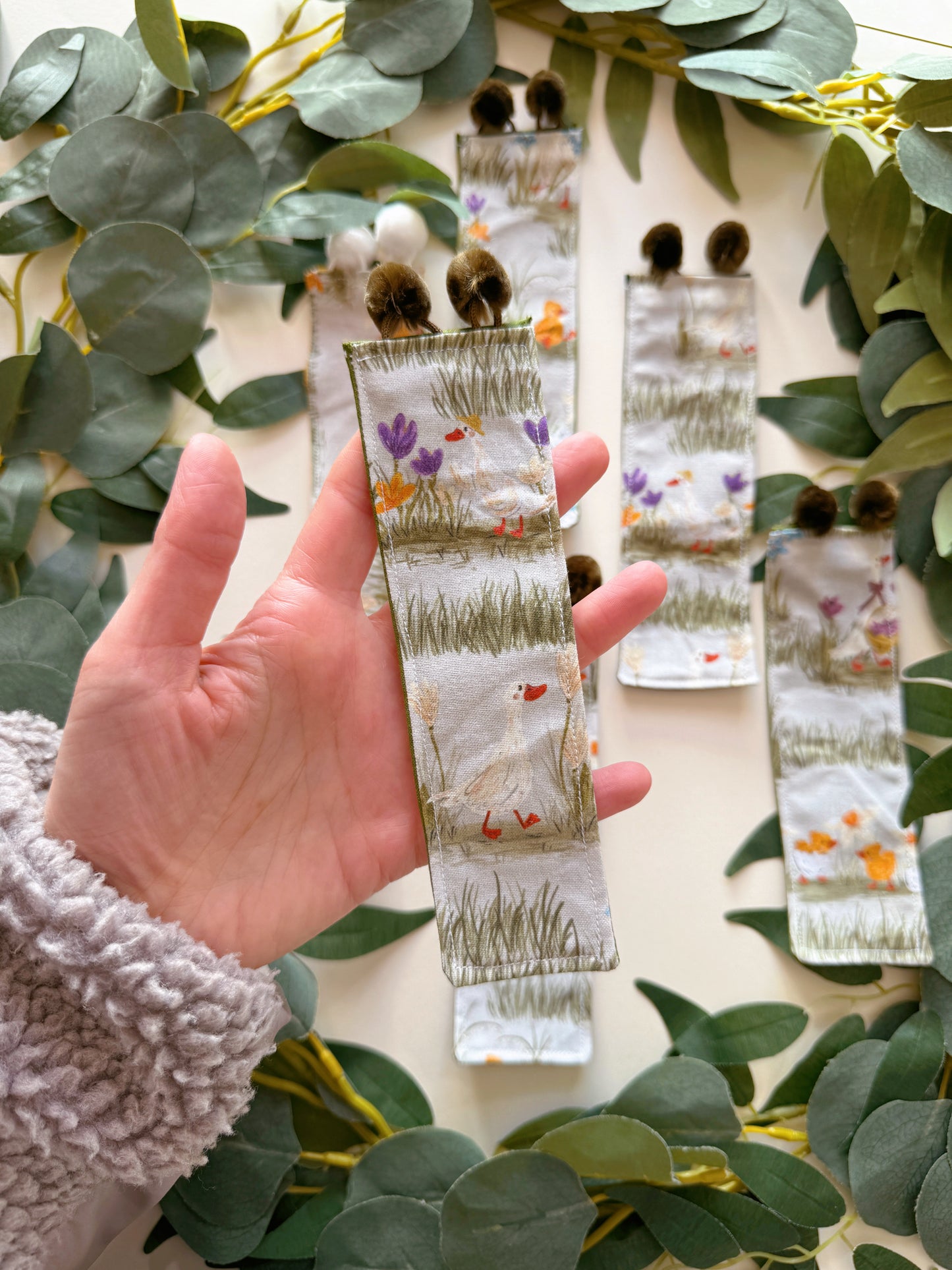 Spring Duck Bookmark