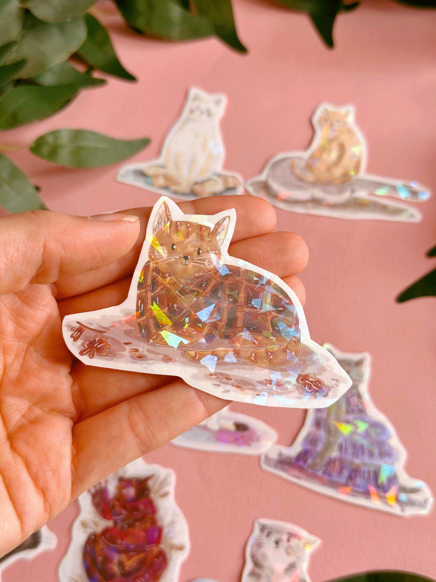Cat Era Sticker - Holographic