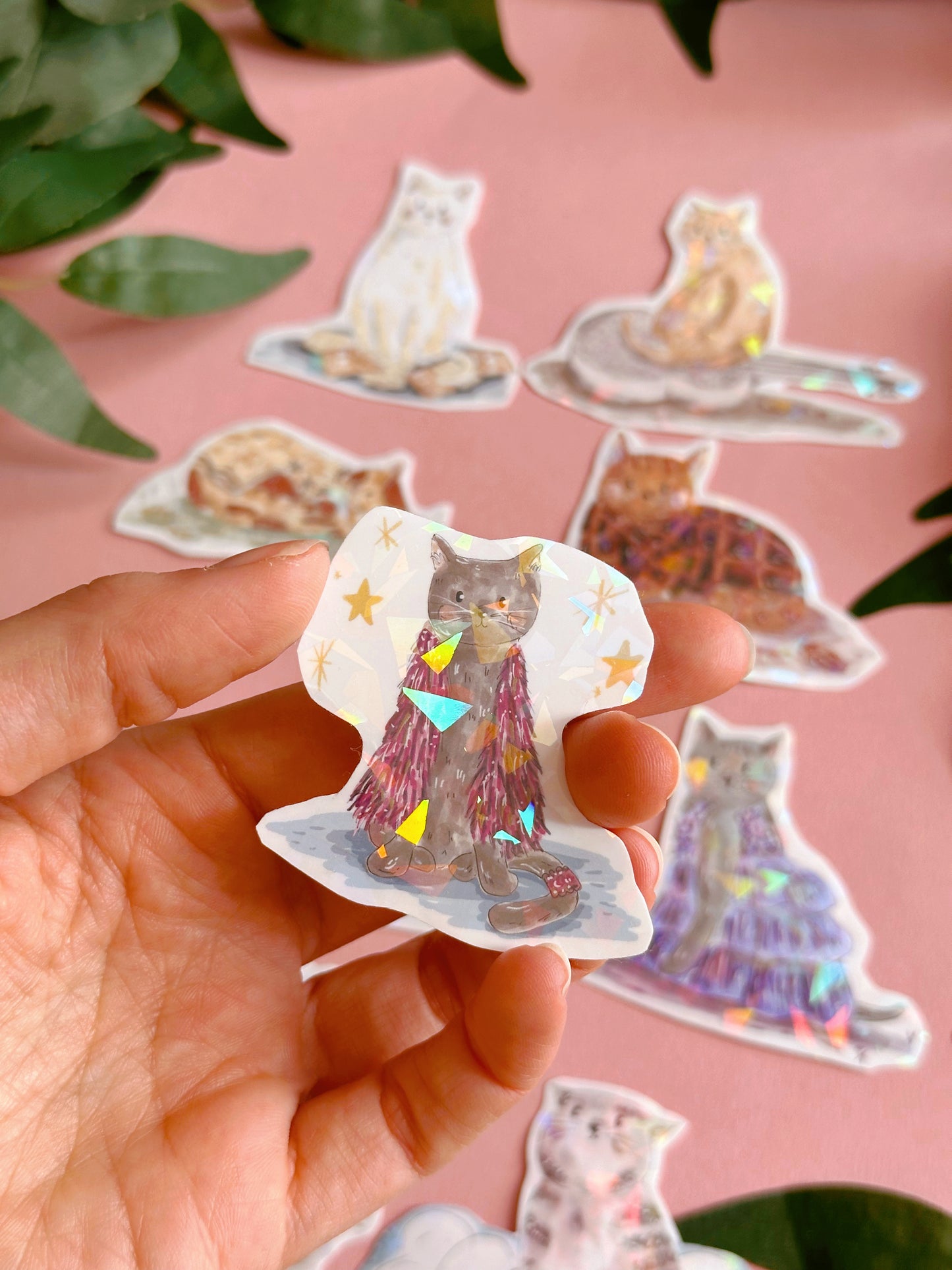 Cat Era Sticker - Holographic