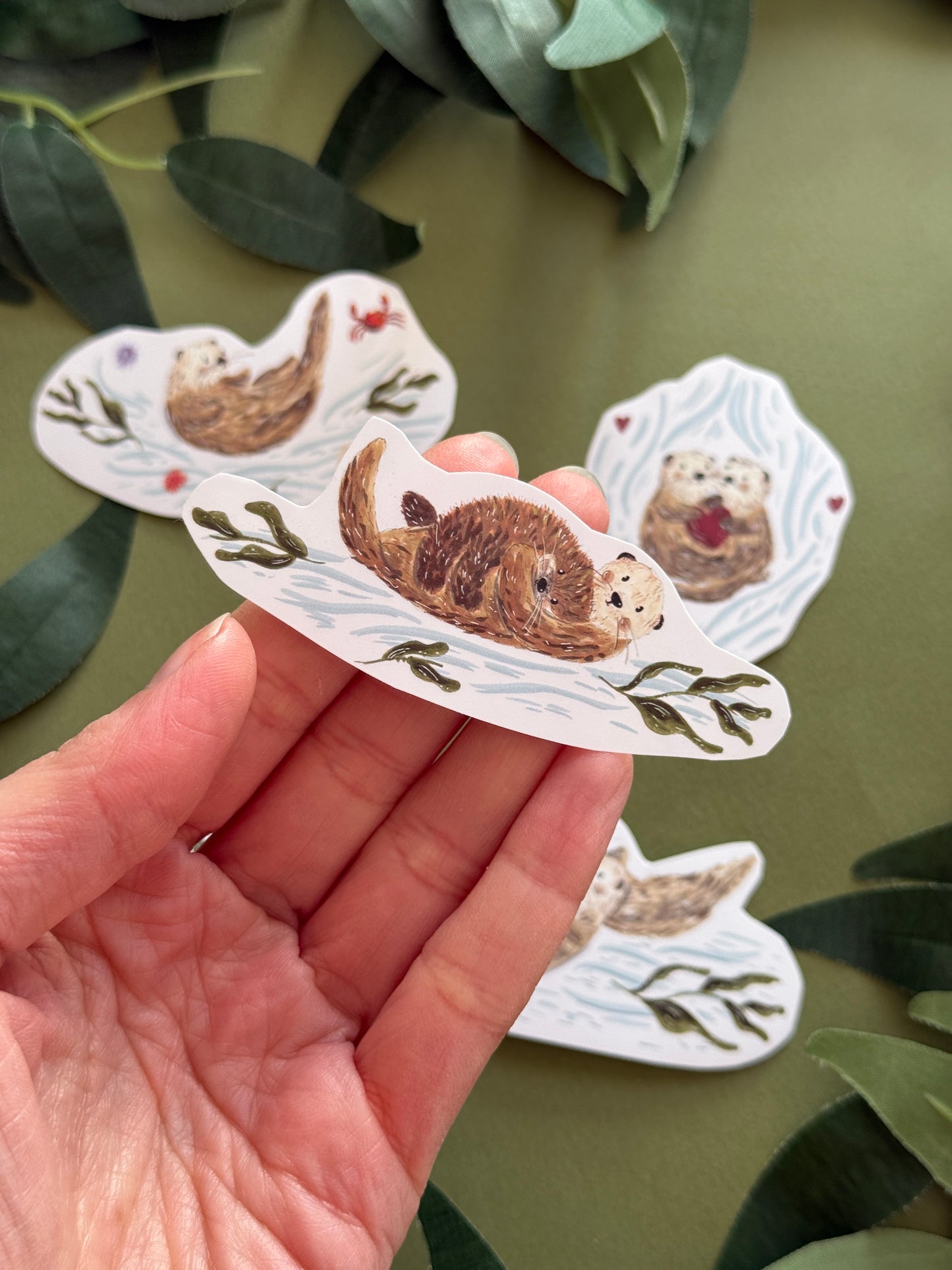 Sea Otter Sticker