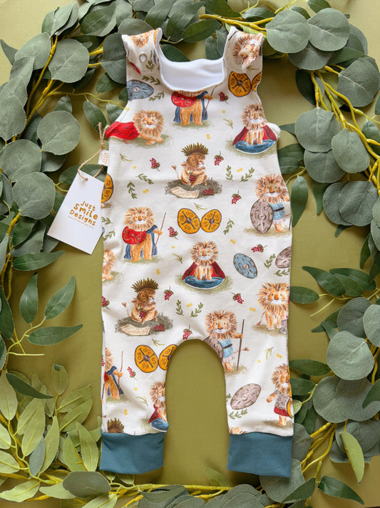 Lion long romper