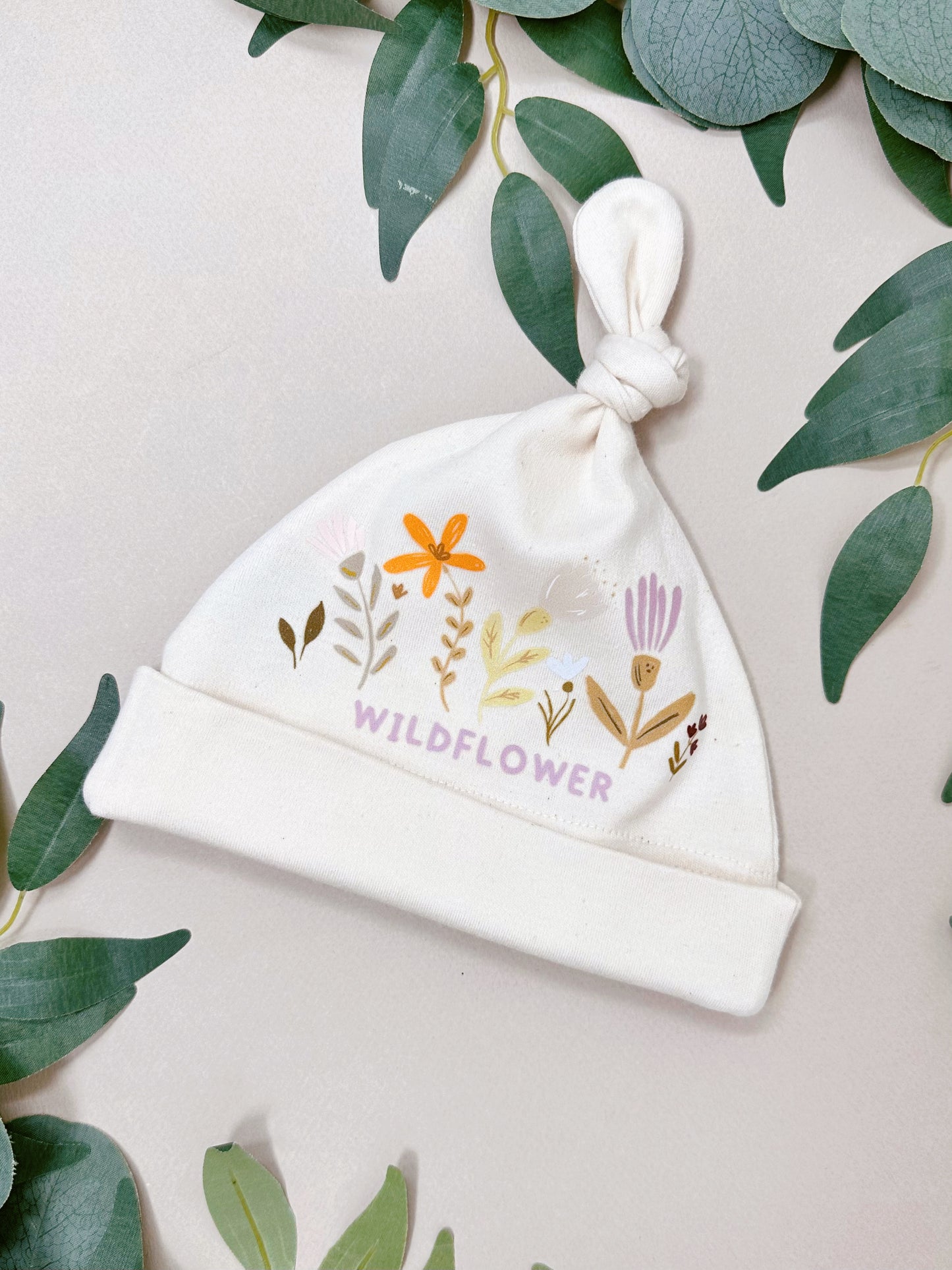 Wild Flower Bib & Hat Set