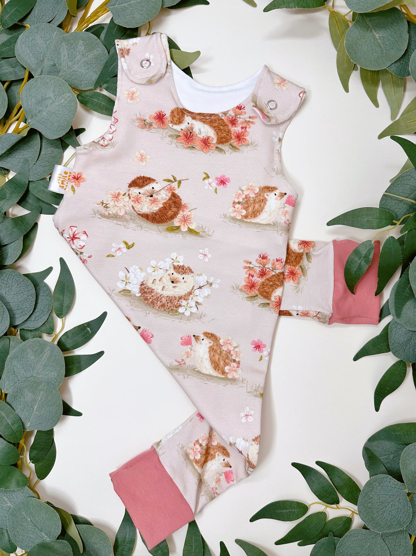 Sakura Hedgehog Romper
