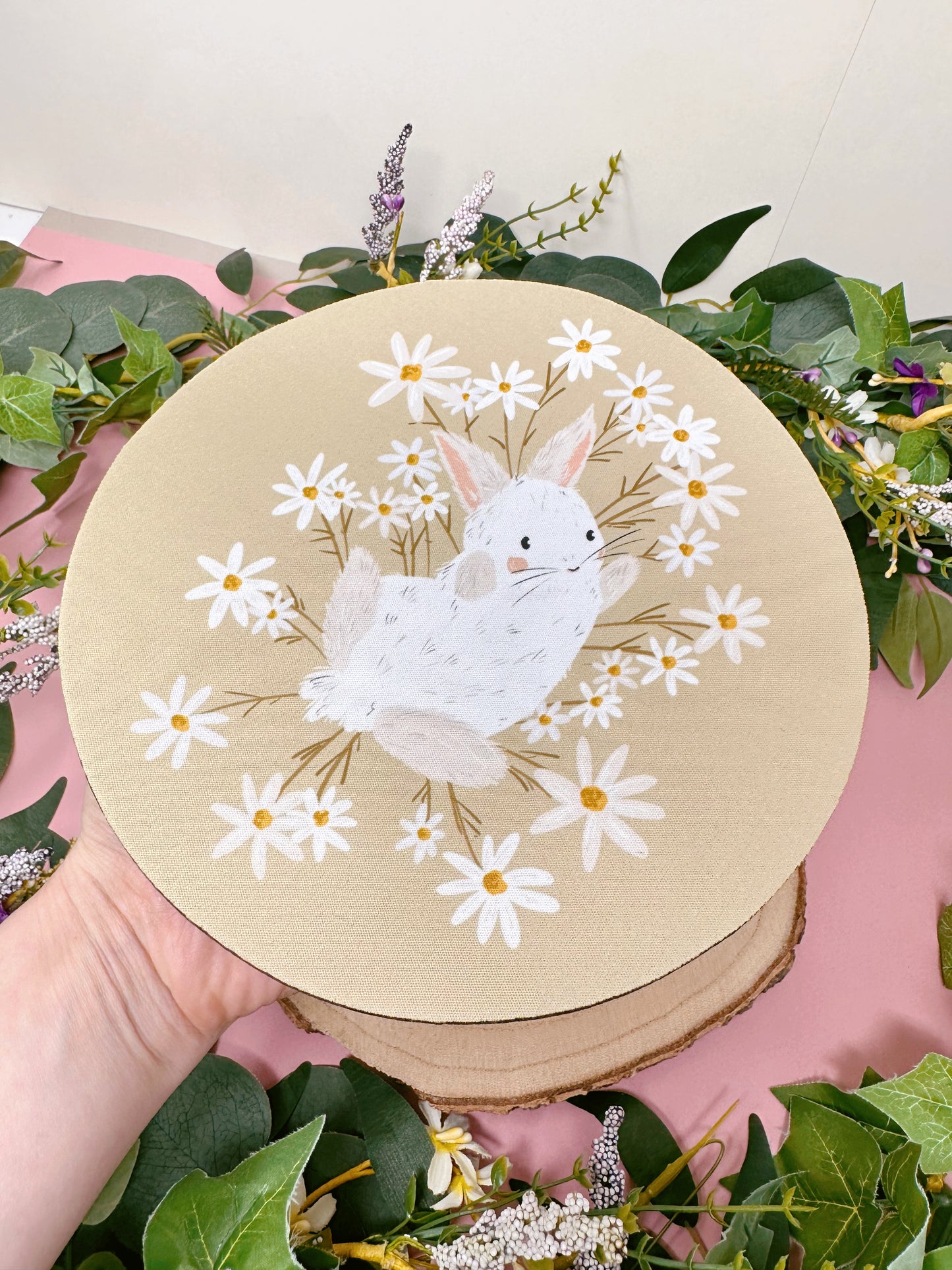 Daisy Rabbit Mousemat