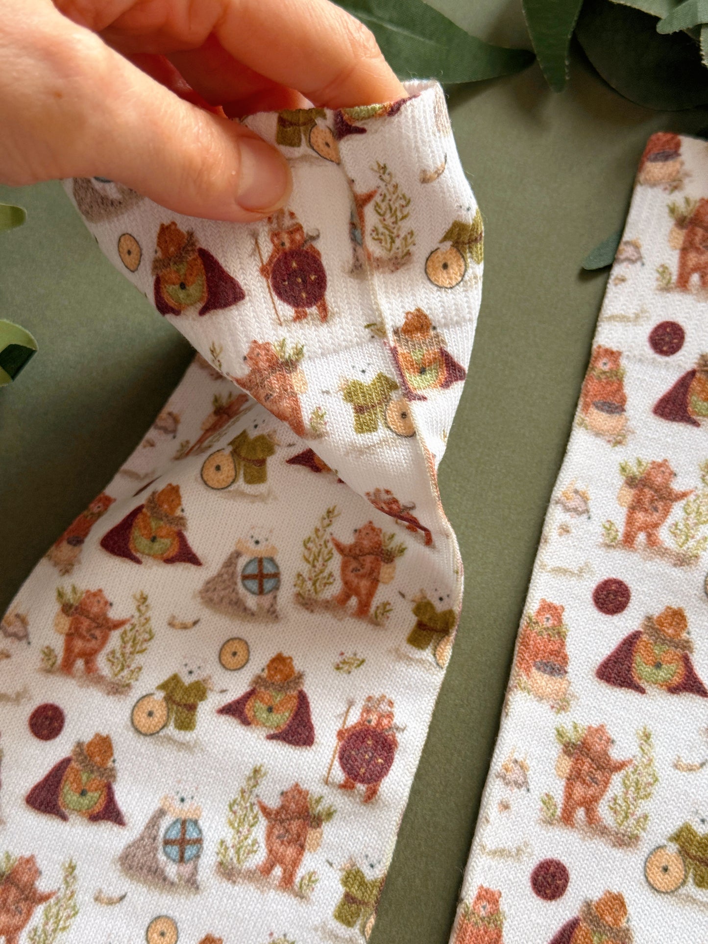 Viking Bear Sock