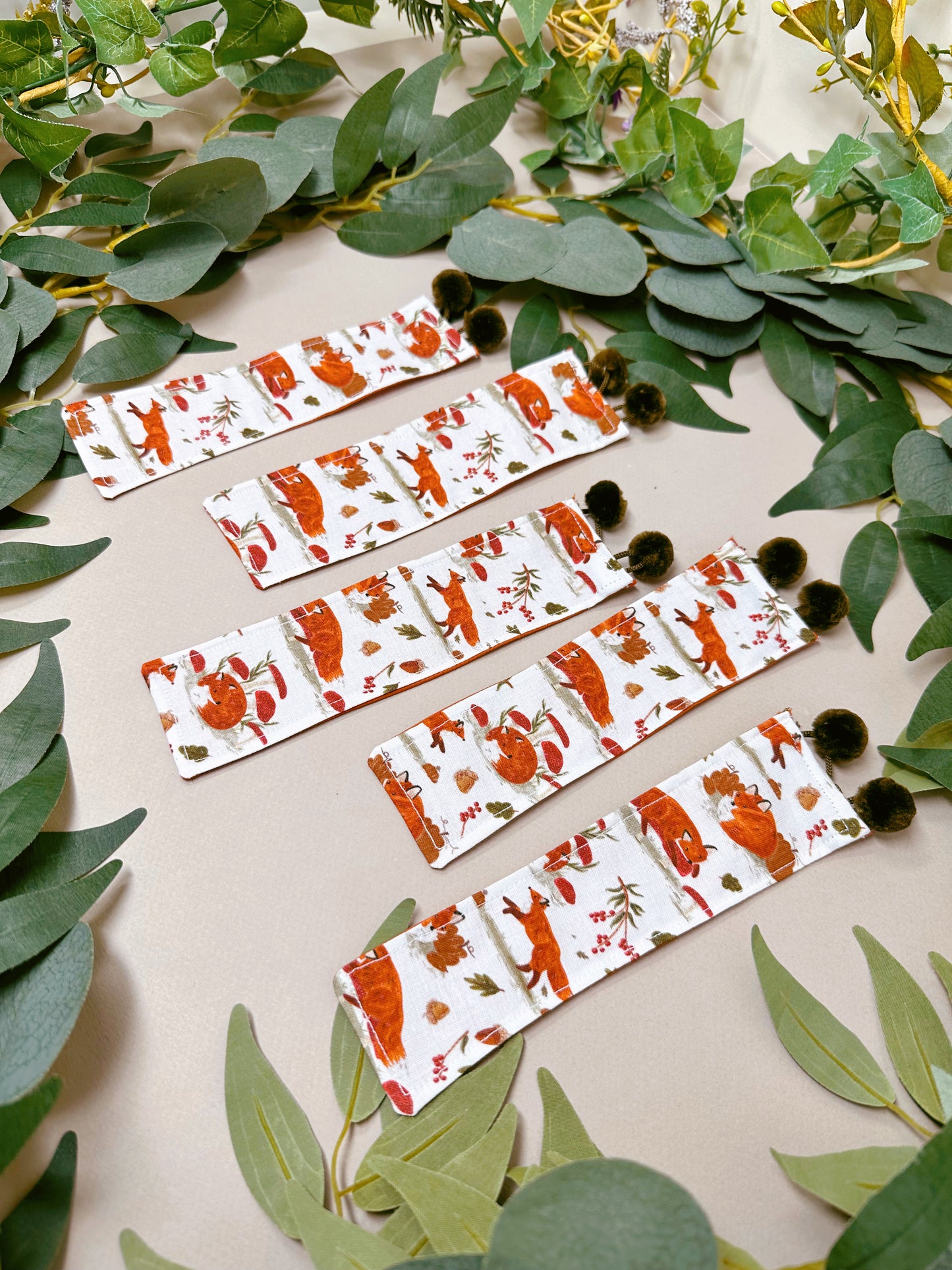 Autumnal Fox Bookmark