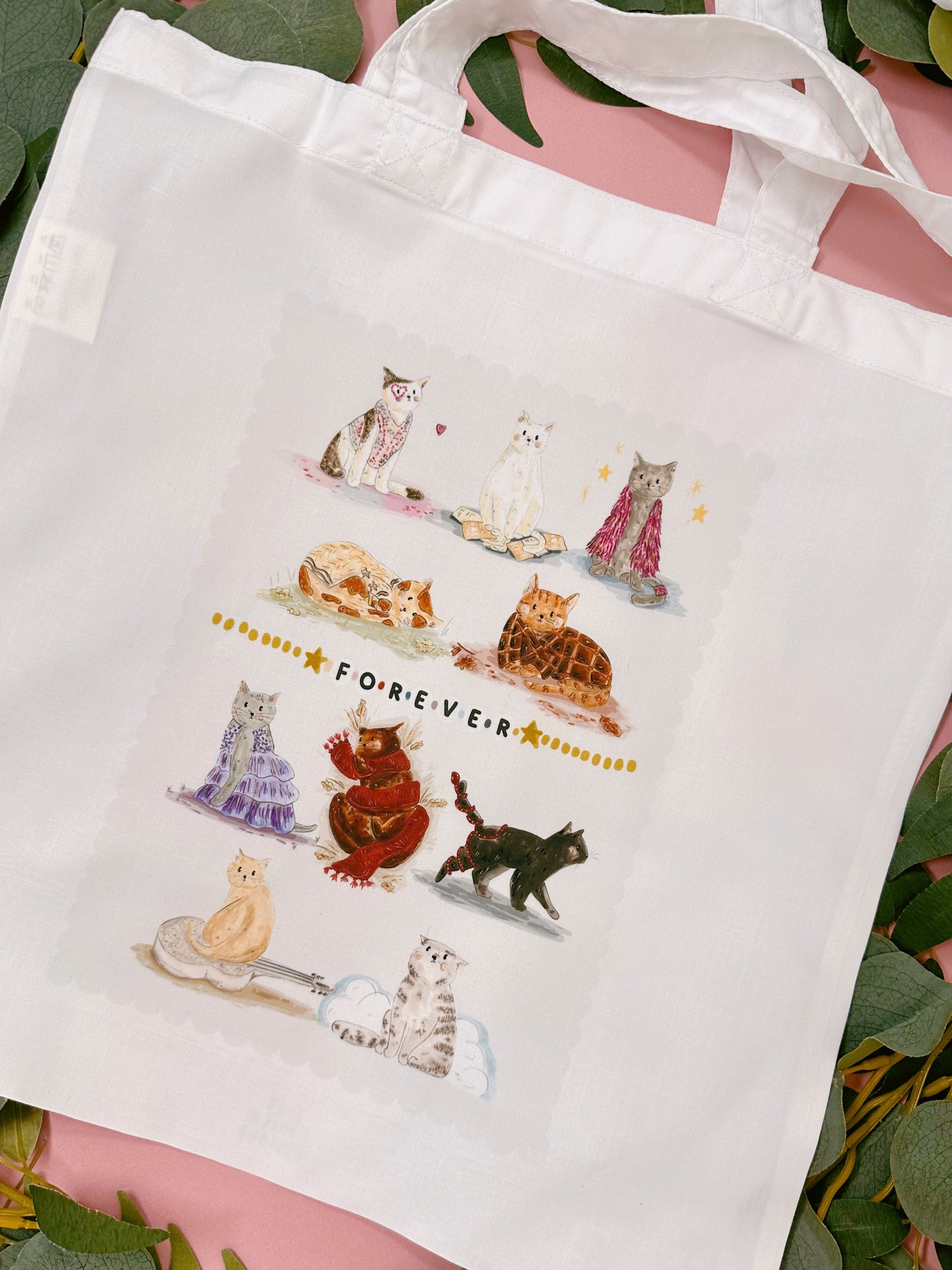 Cats Tote Bag