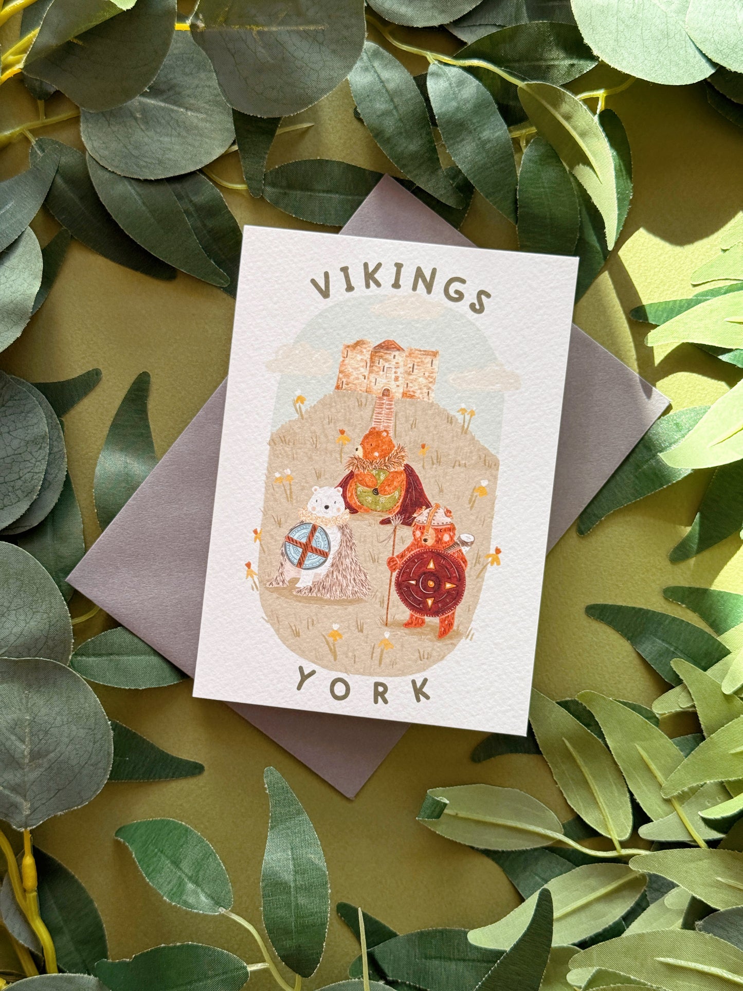 Vikings of York Card