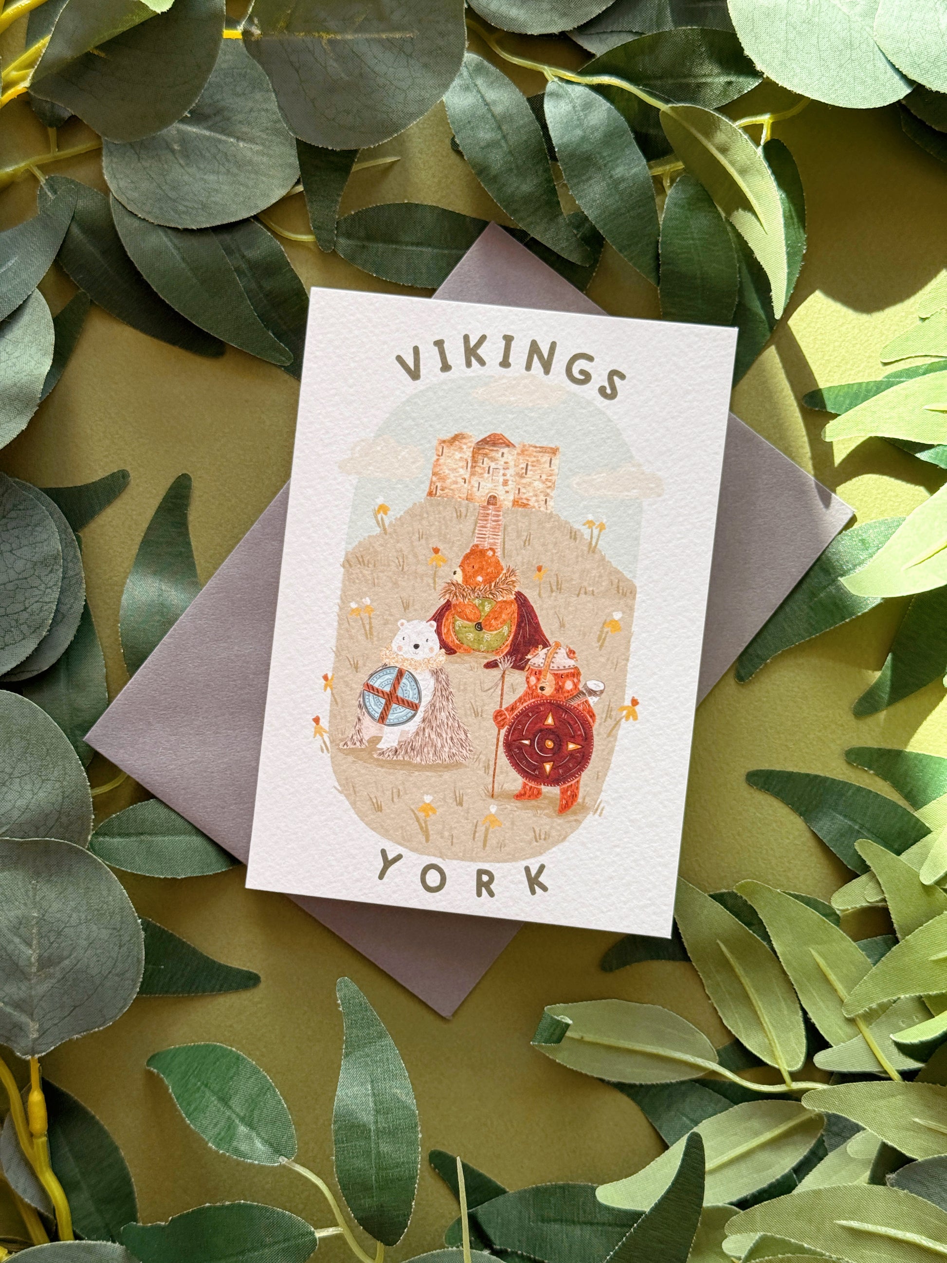 Vikings of York card