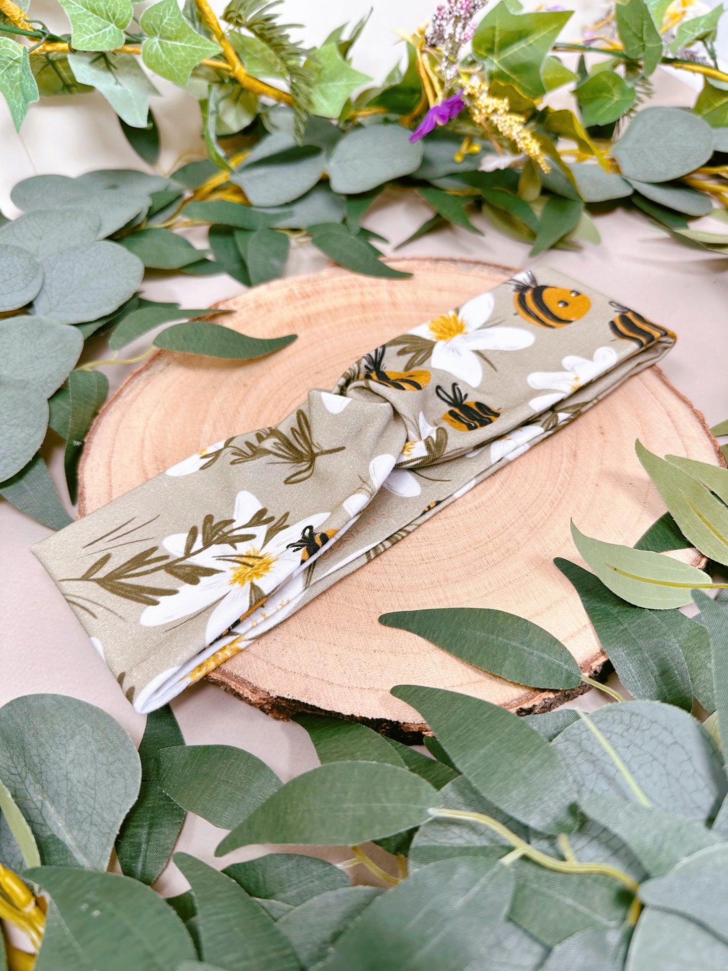 Daisy Bee Headband