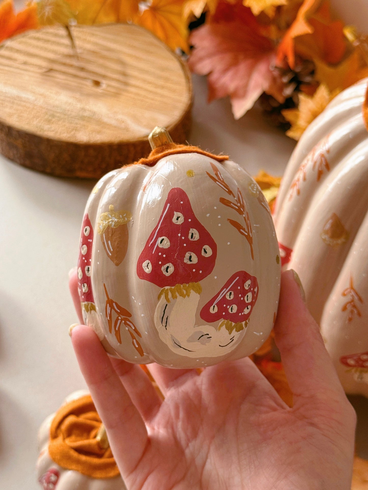 Mushroom Pumpkins