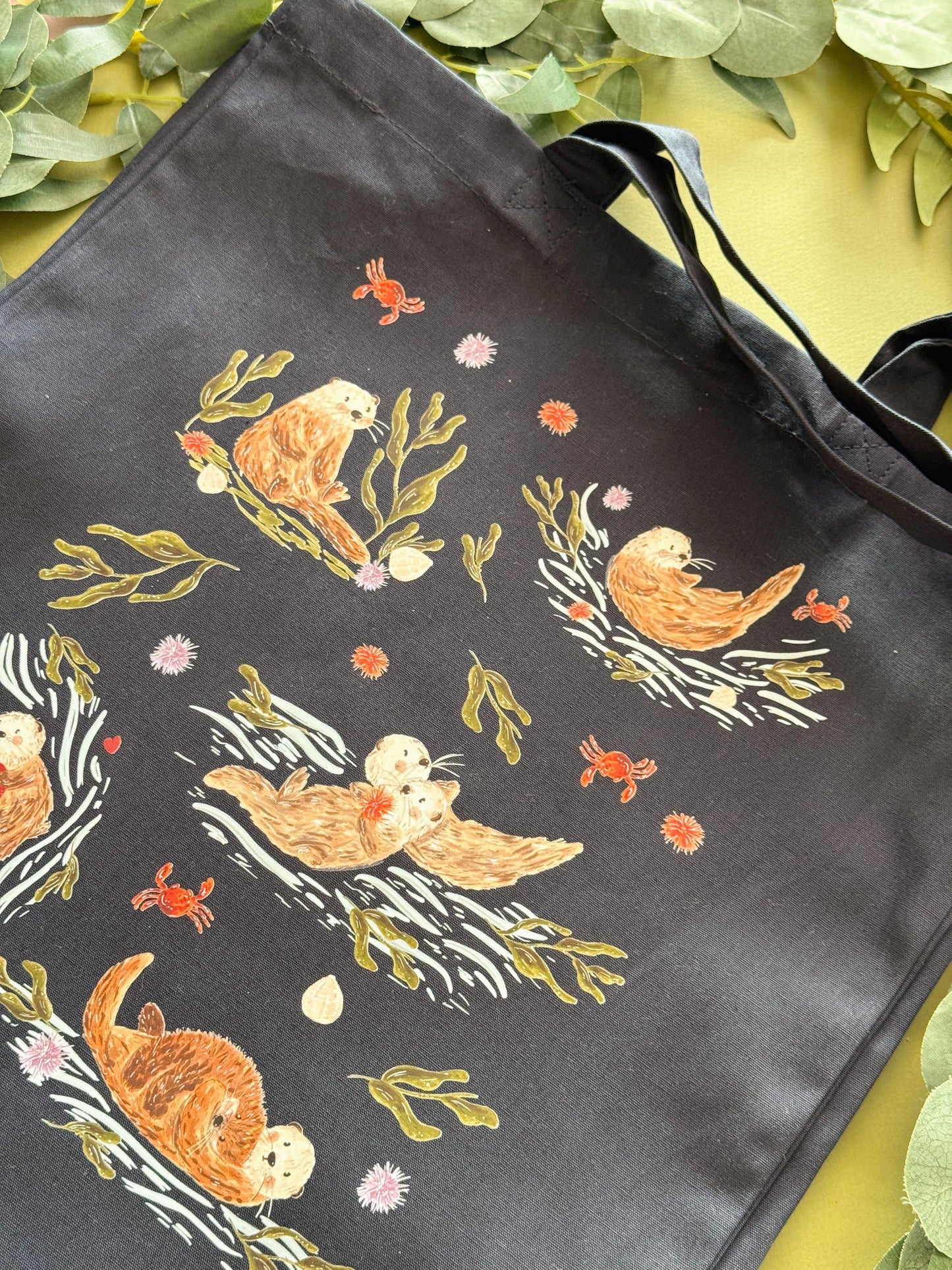 Otter Giant Tote Bag