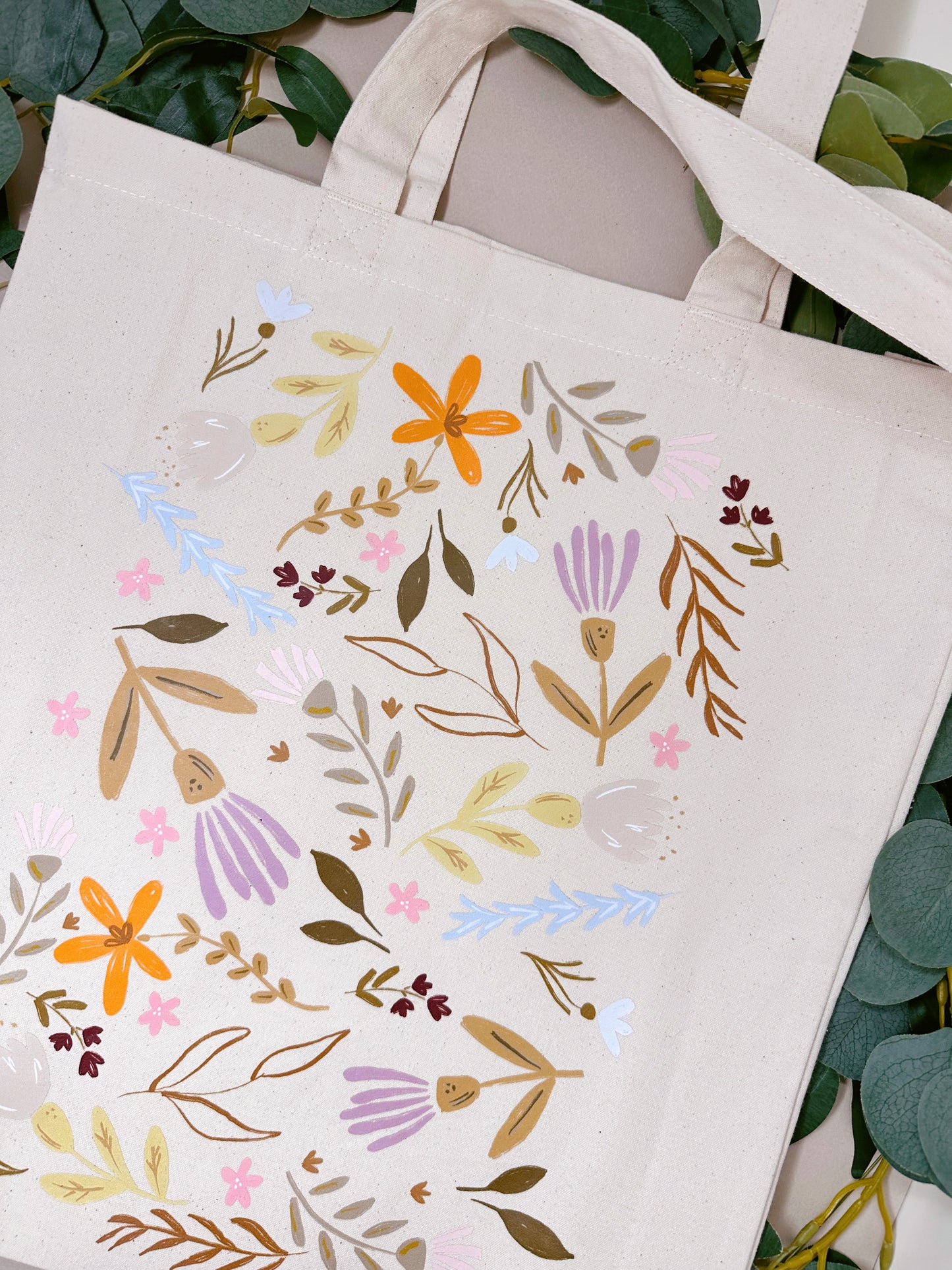 Fresh Flowers Giant Tote Bag