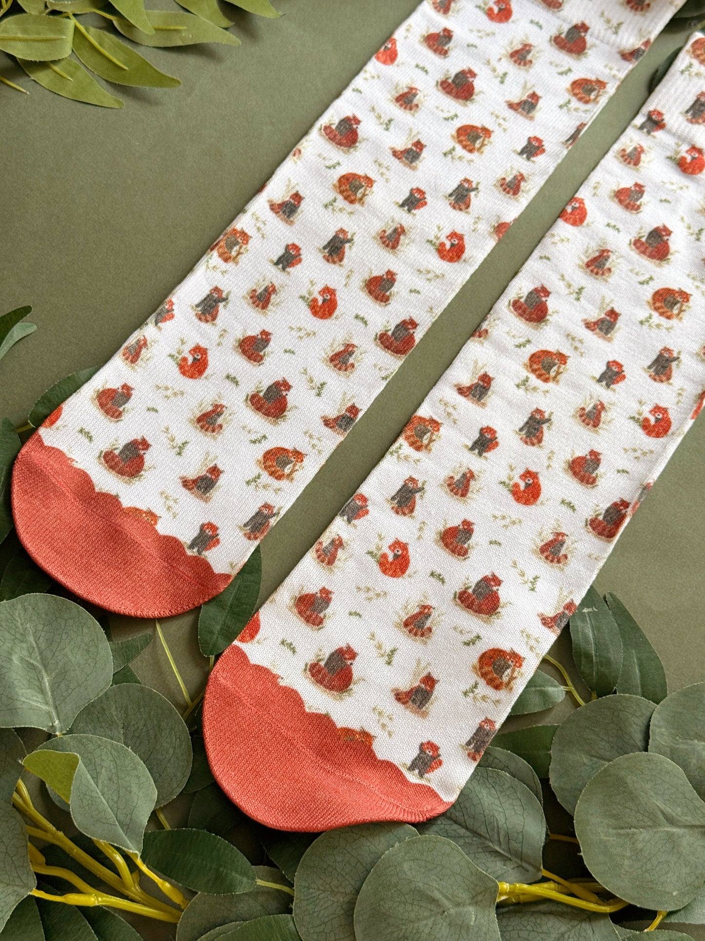 Red Panda Sock