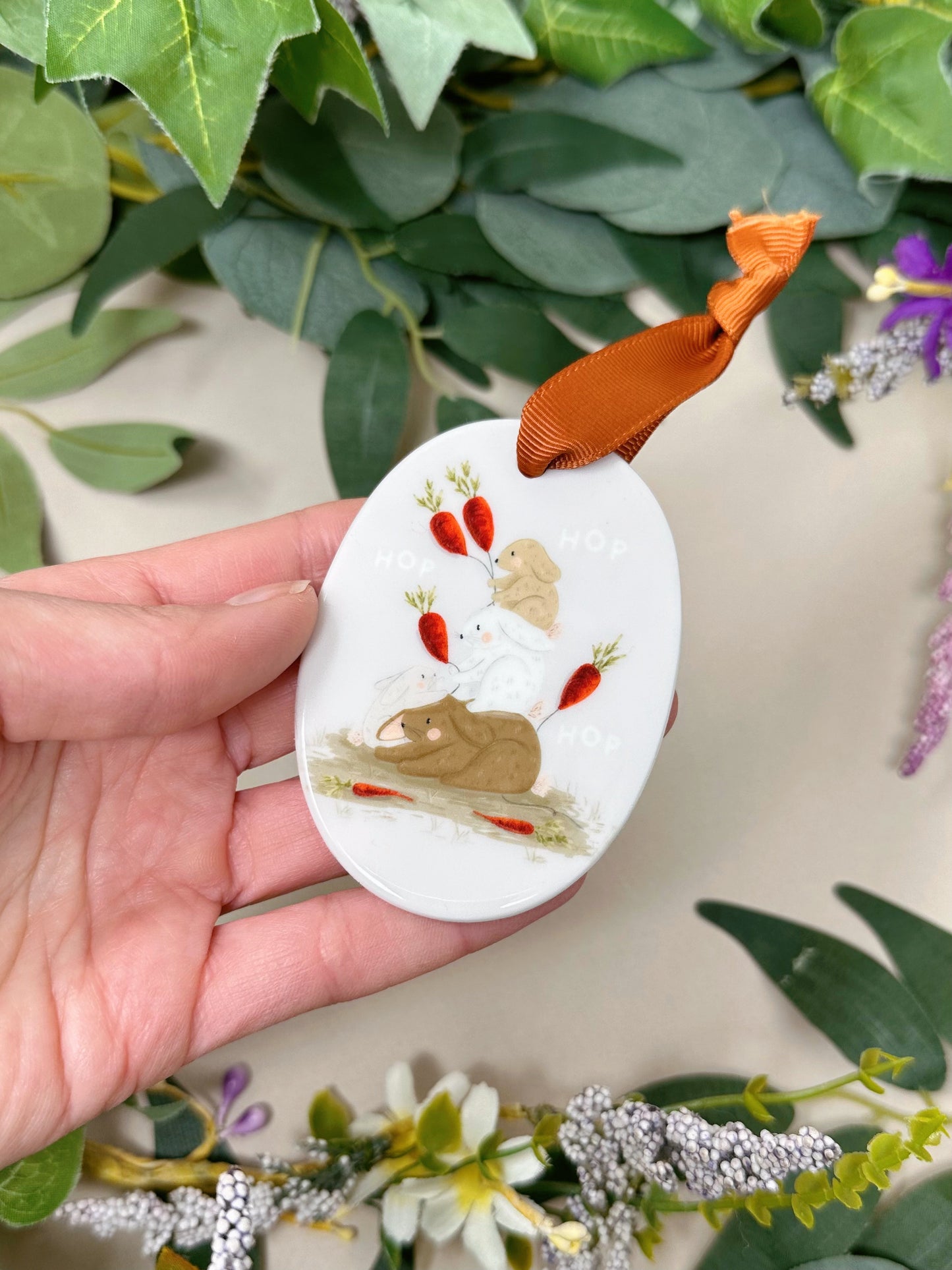 Hop Hop Bunny Easter Dec