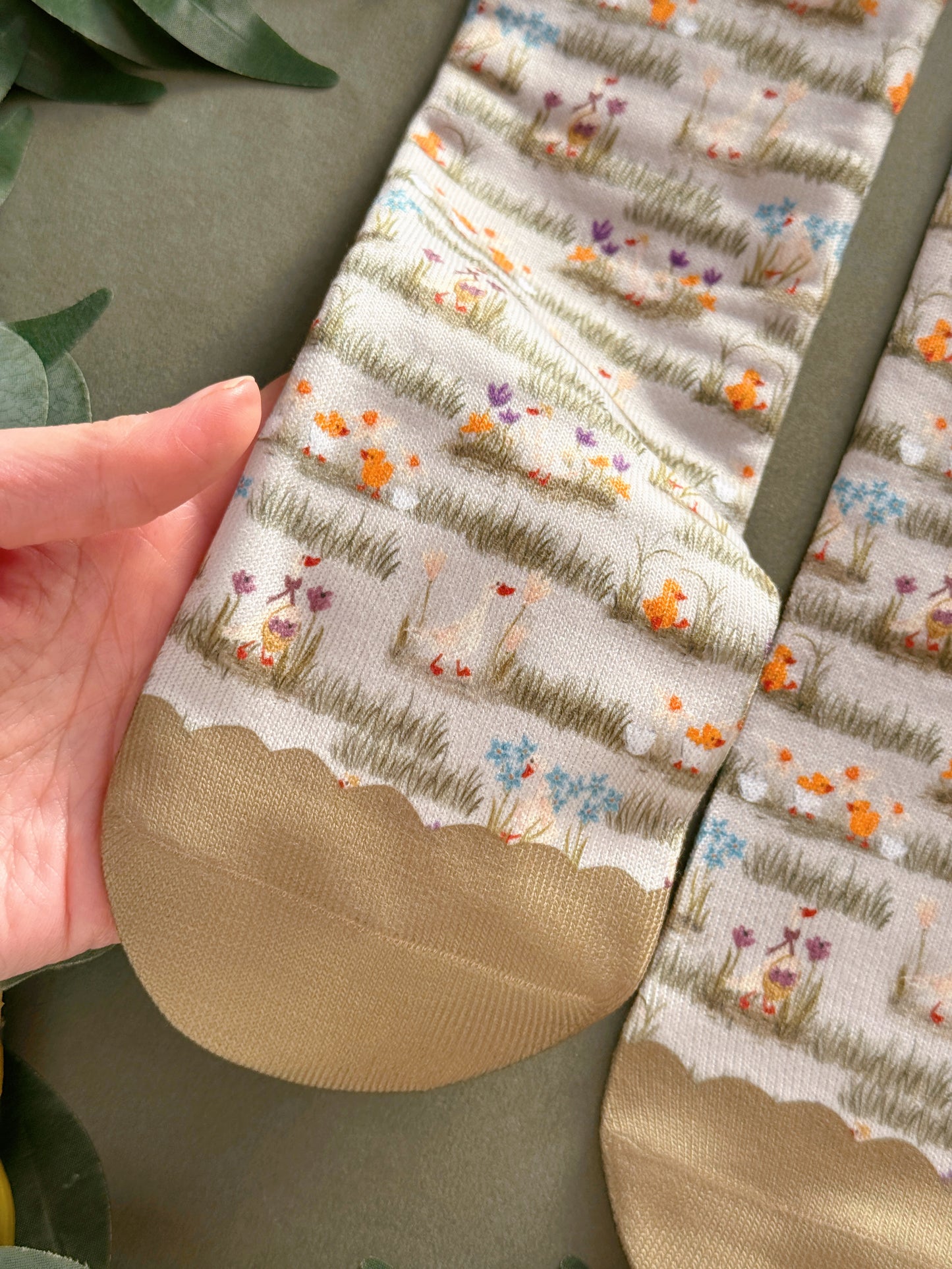 Spring Duck Sock