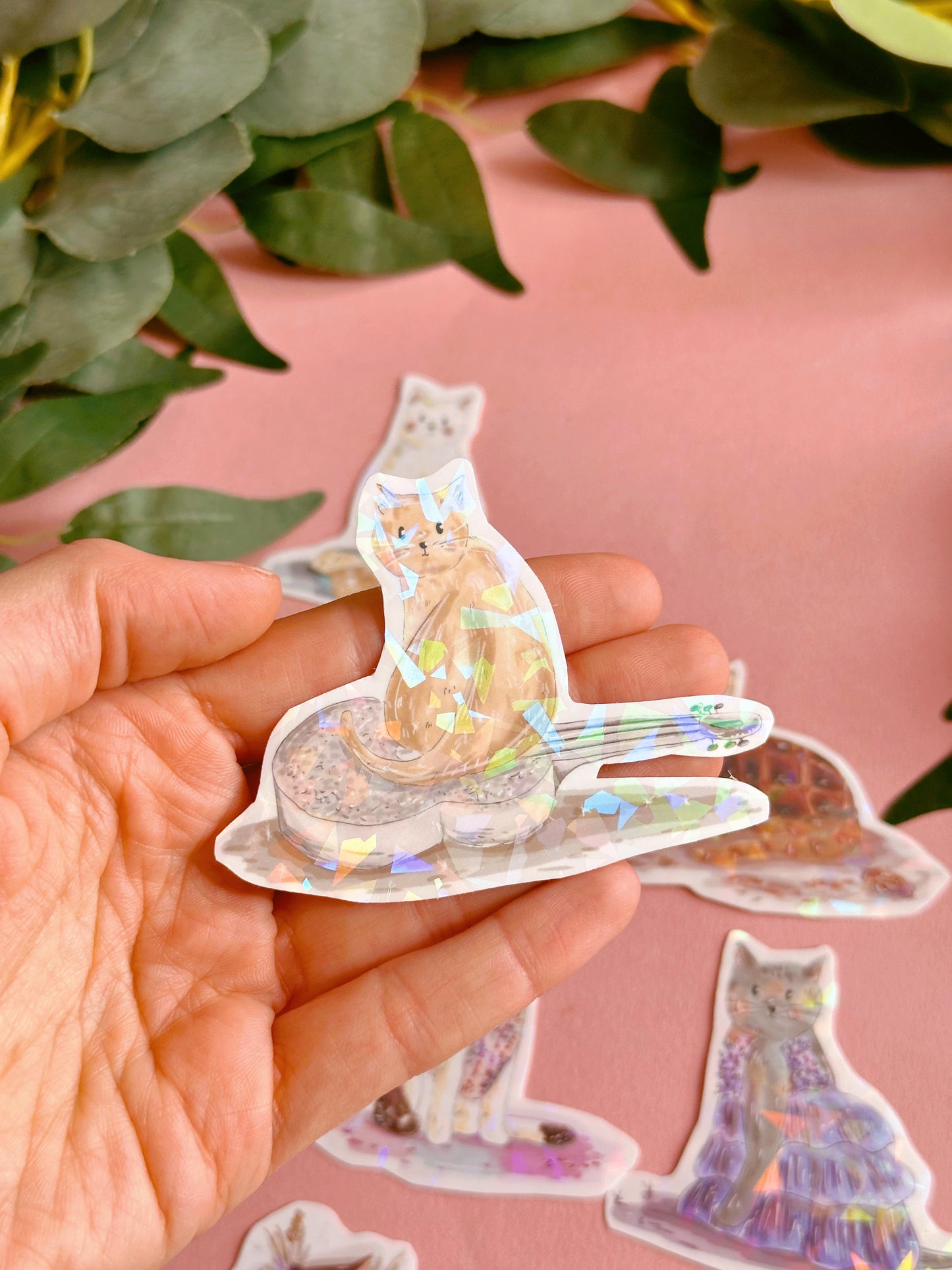 Cat Era Sticker - Holographic