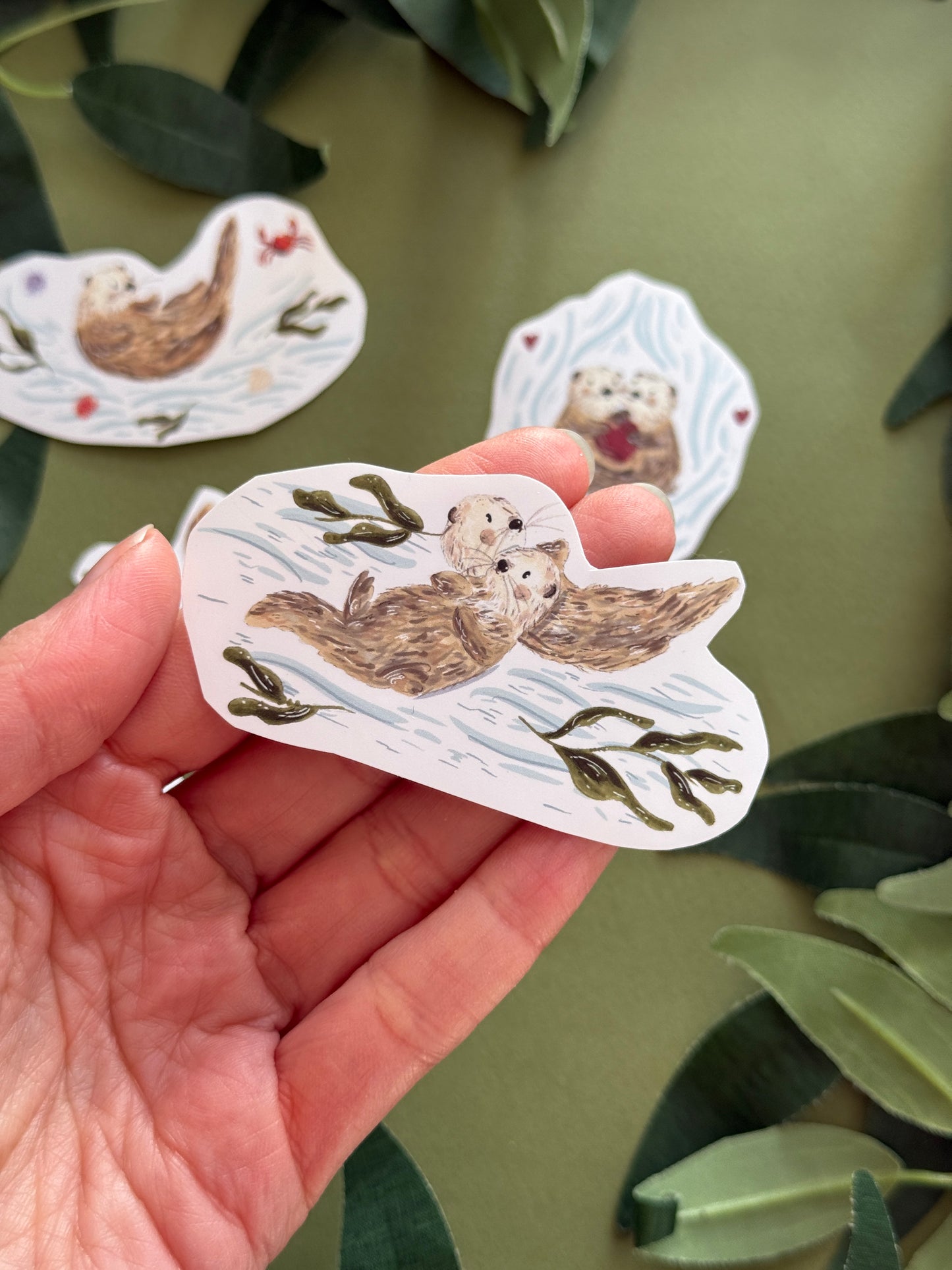 Sea Otter Sticker