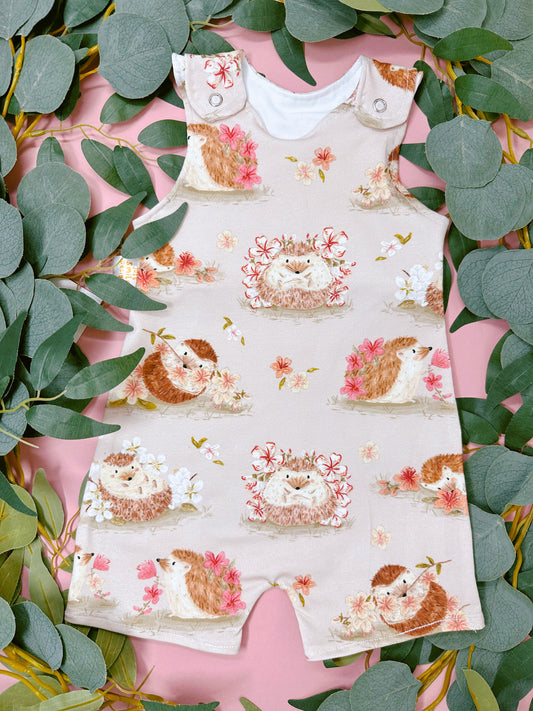 Hedgehog short romper