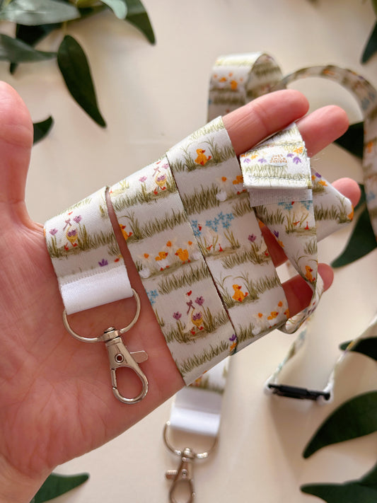 Spring duck lanyard