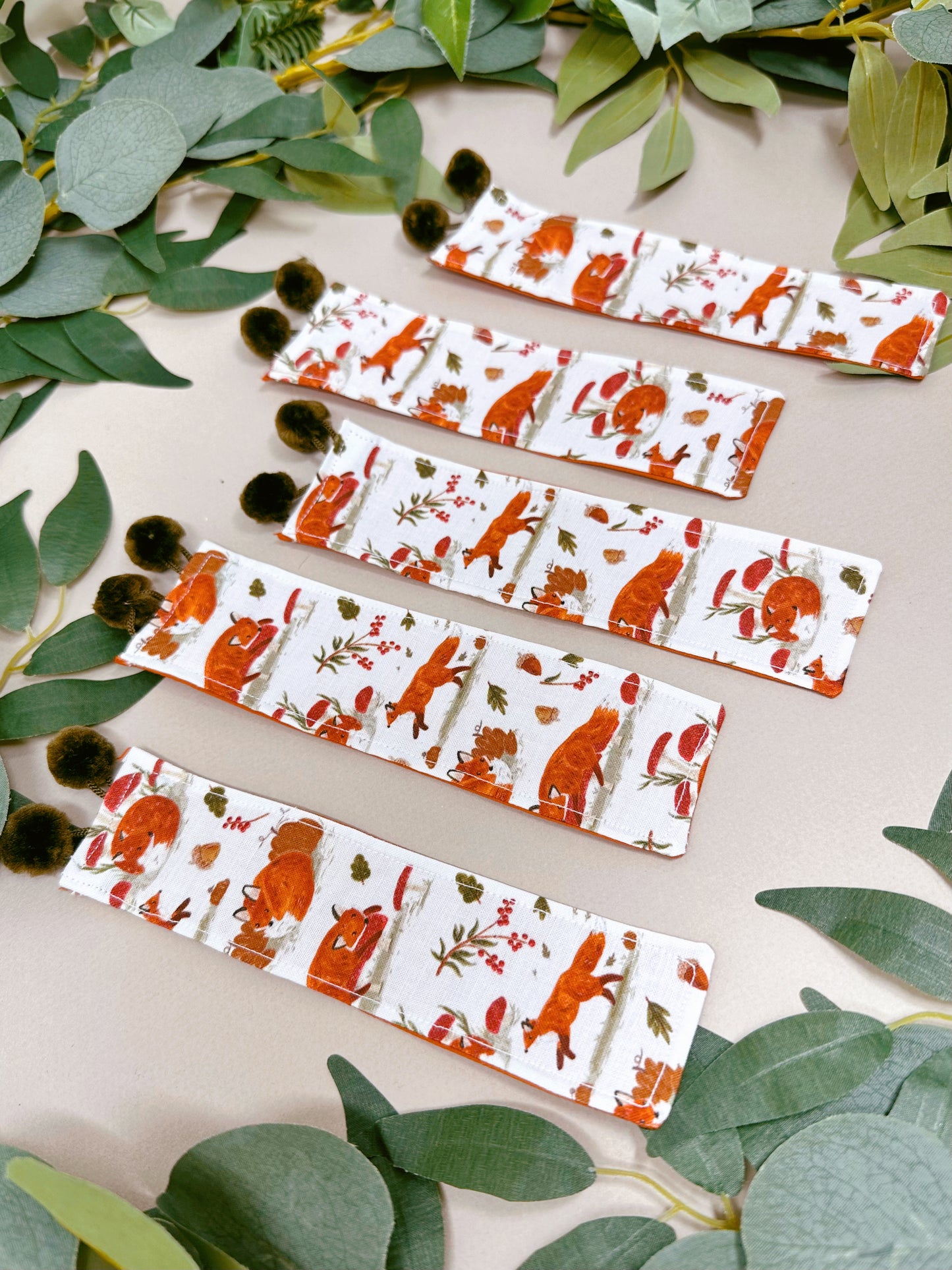 Autumnal Fox Bookmark