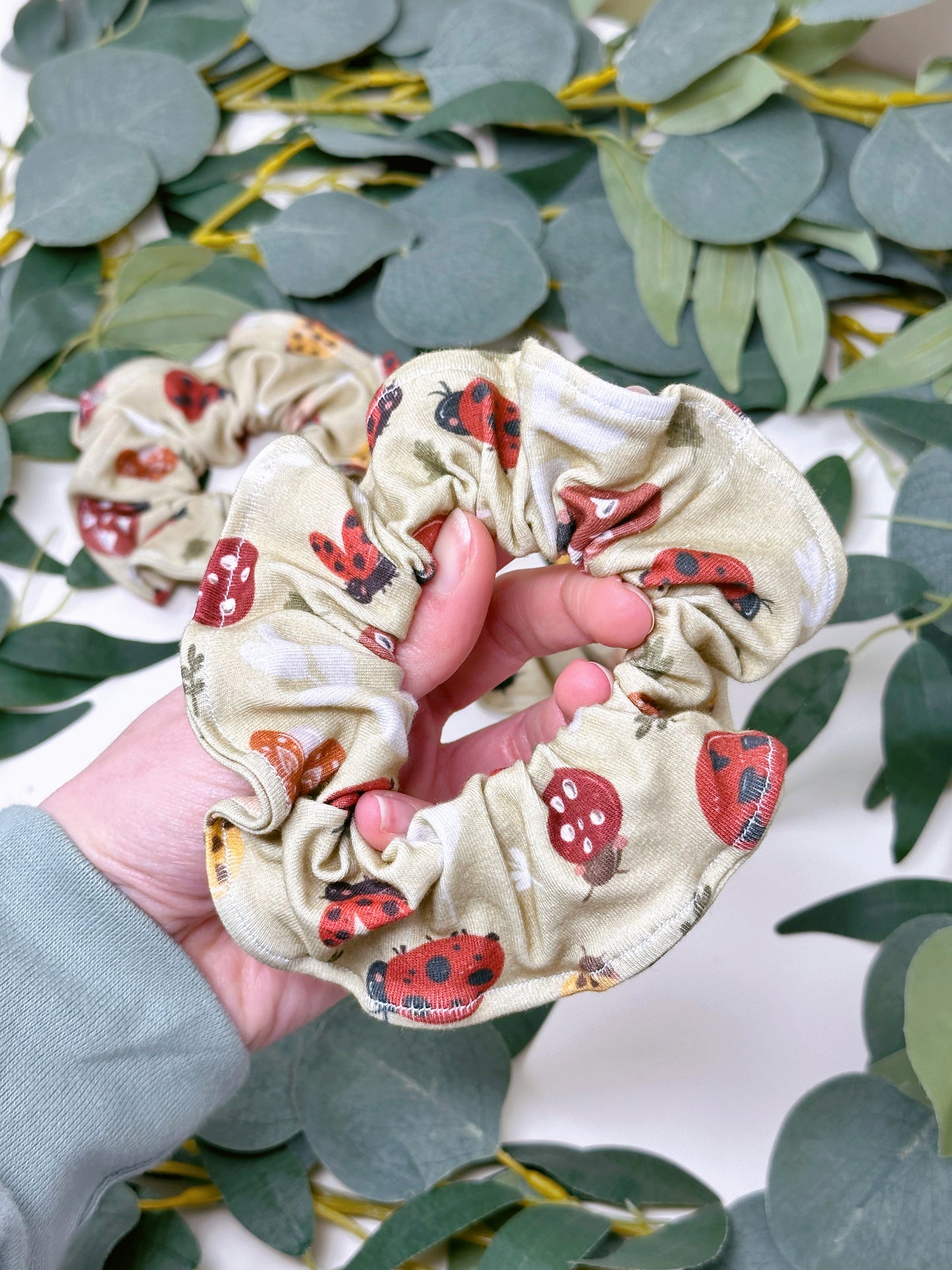 Ladybird Scrunchy
