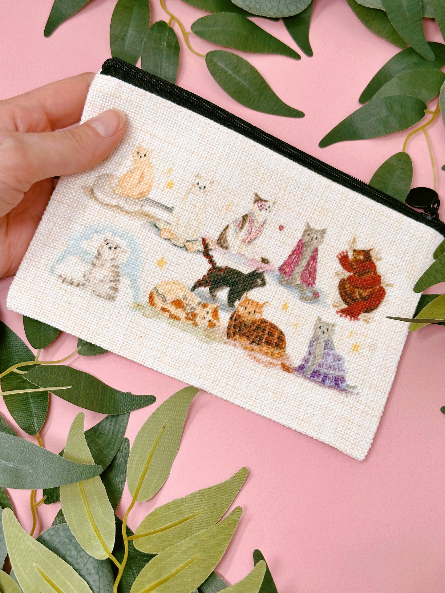 Cat Eras Zip Case