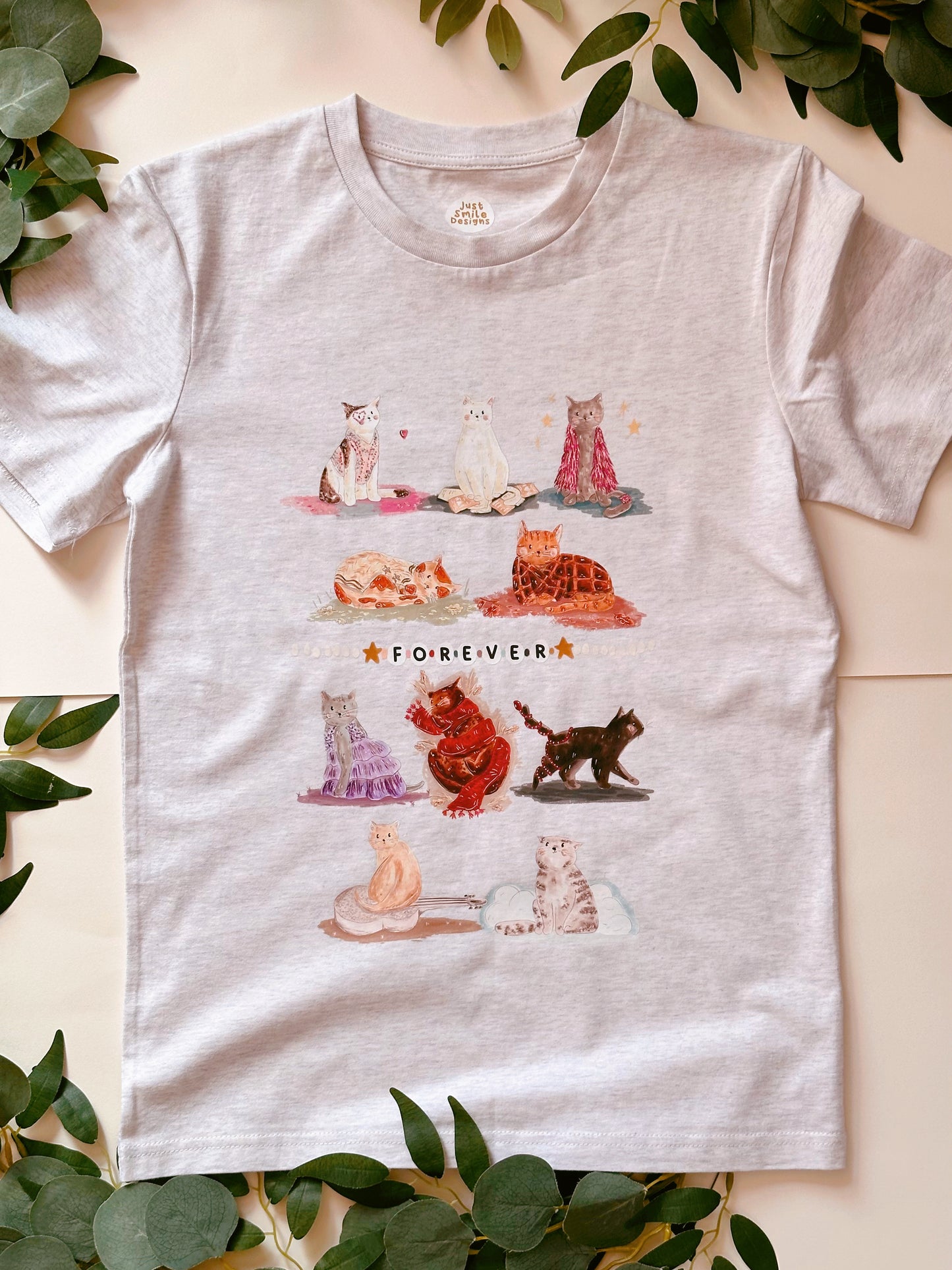 Cat Eras T-Shirt - Organic Cotton