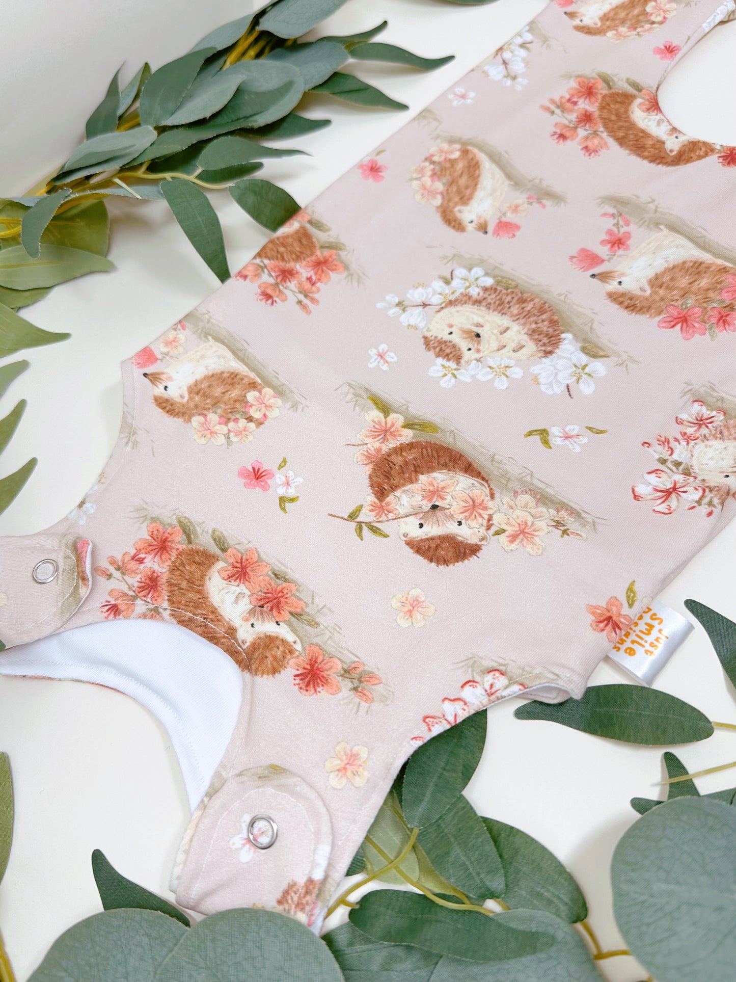 Sakura Hedgehog Romper